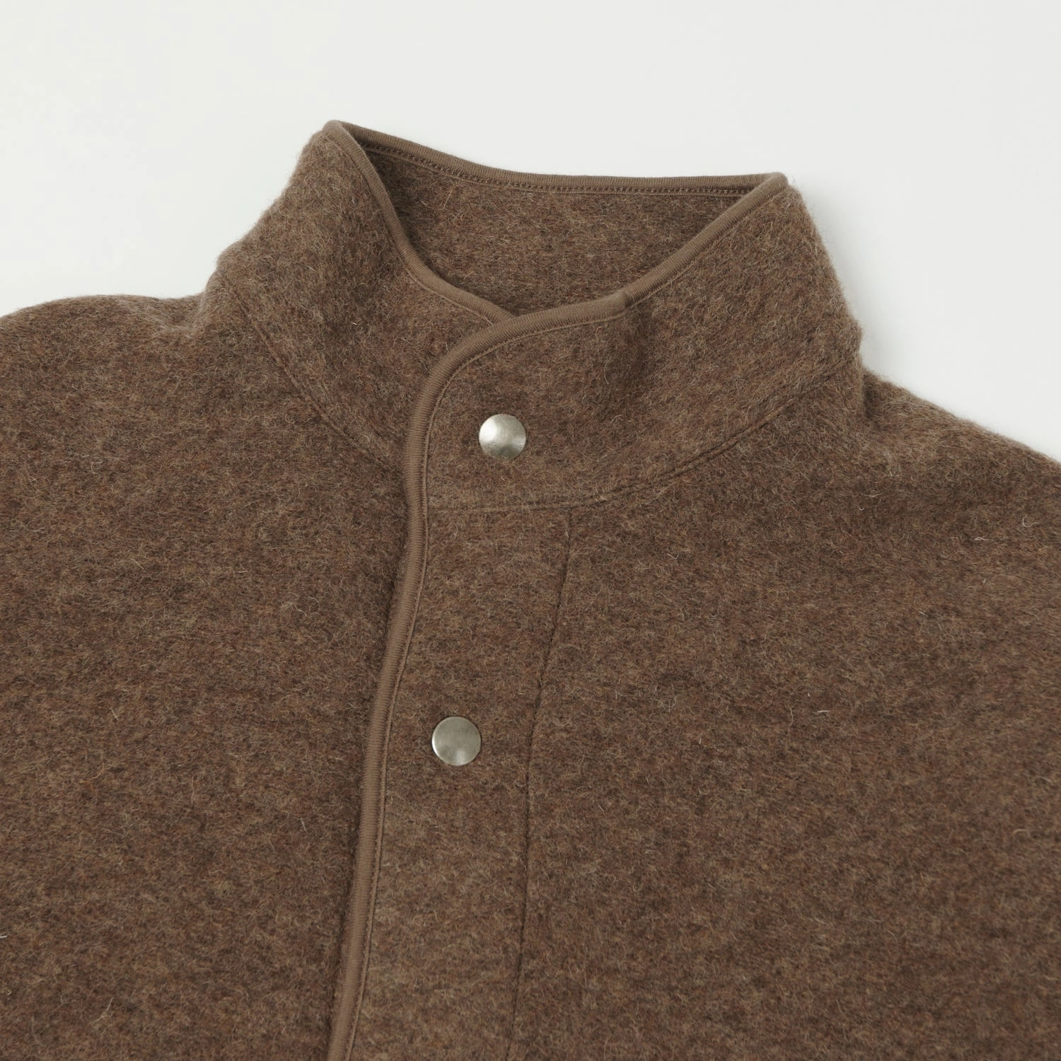 Hartford 'Jason' Knitted Wool Jacket - Nut