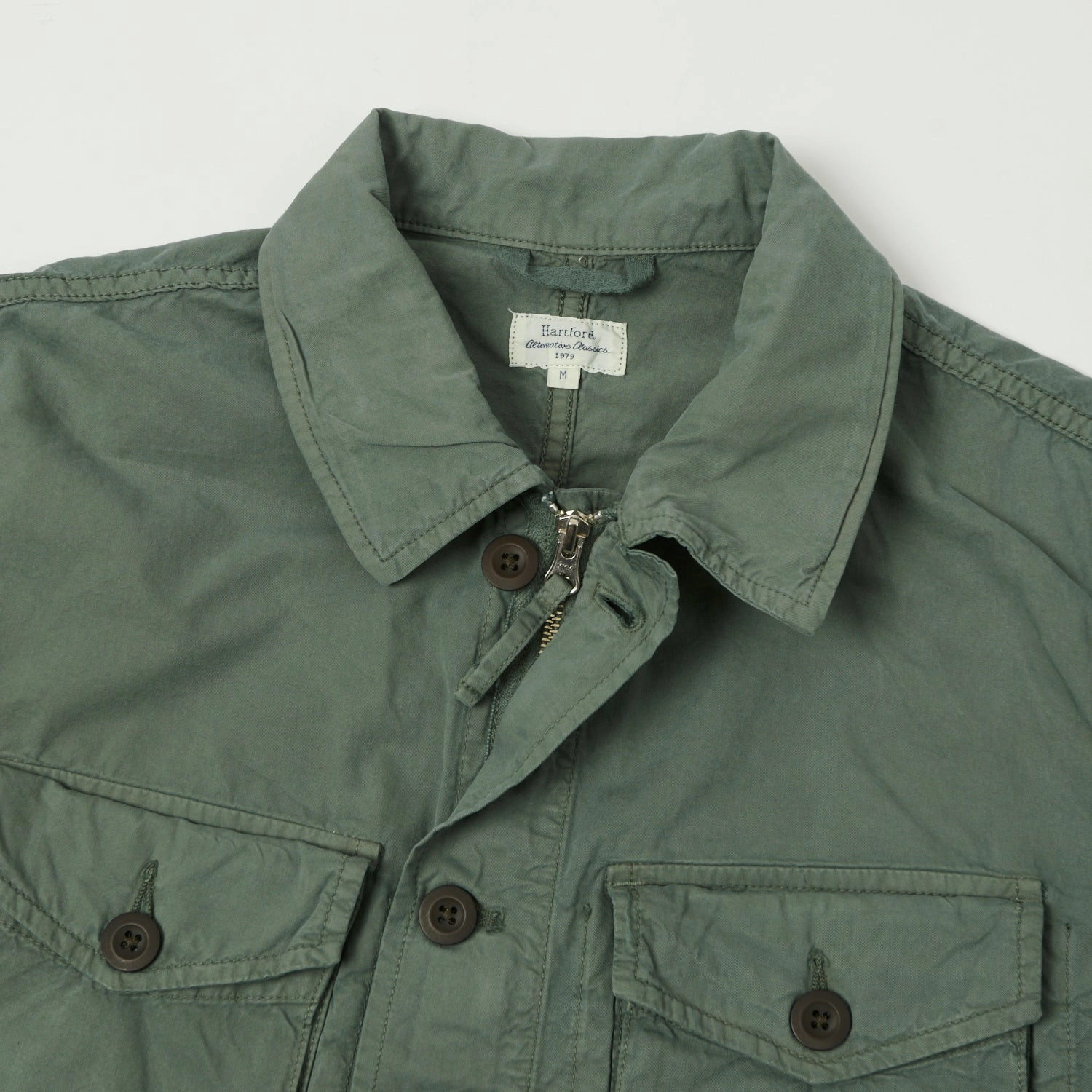 Hartford 'Jonah' Military Worker Jacket - Army