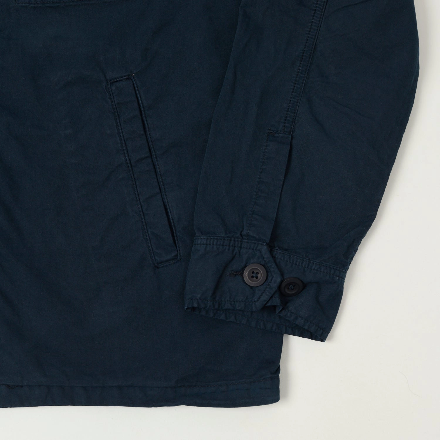 Hartford 'Jonah' Military Worker Jacket - Blue