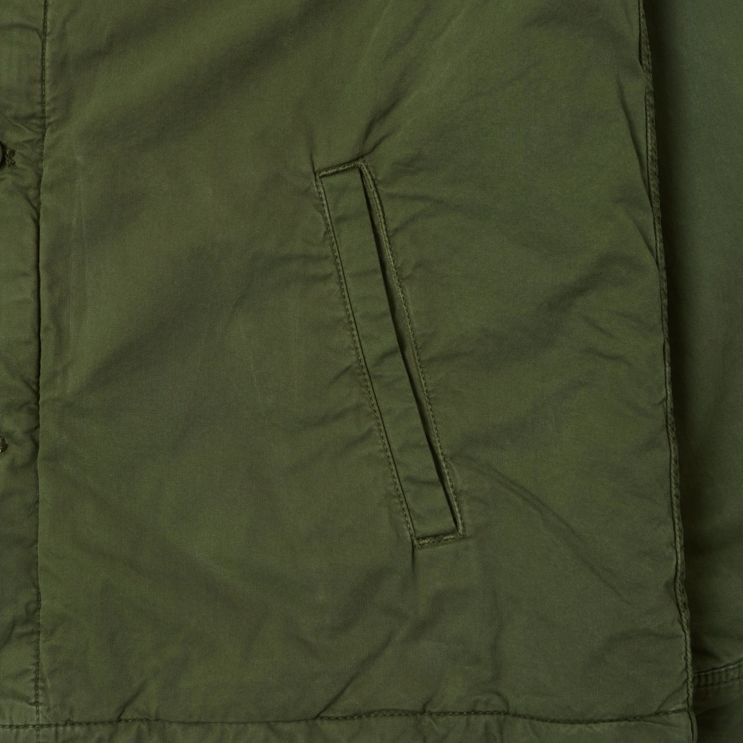 Hartford 'Jonah' Military Workers Jacket - Army Green