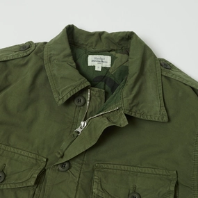 Hartford 'Jonah' Military Workers Jacket - Army Green