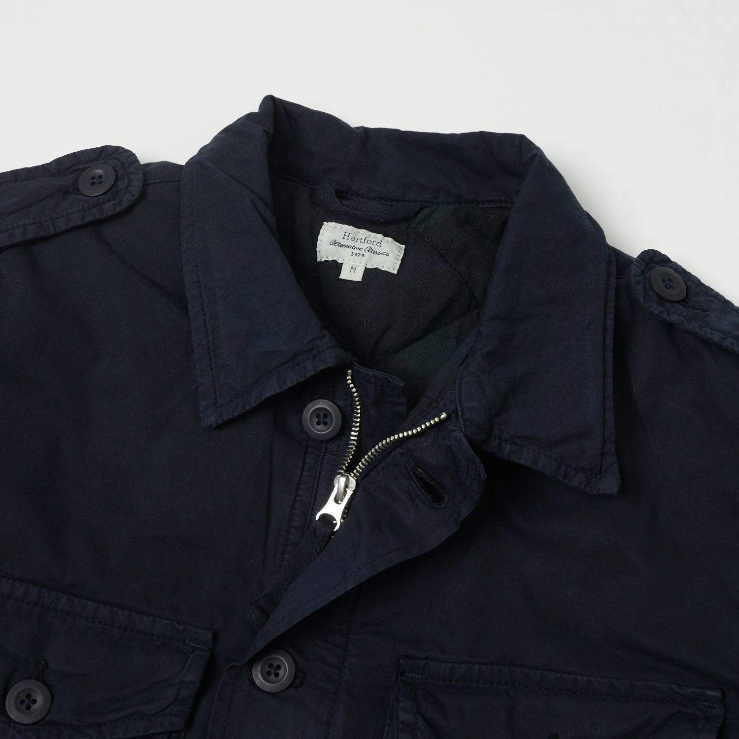 Hartford 'Jonah' Military Workers Jacket - Navy