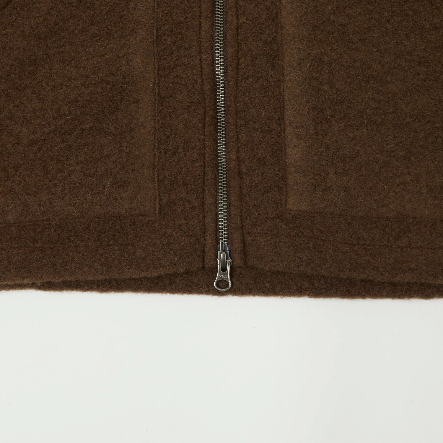 Hartford Knitted Wool Vest - Hazelnut