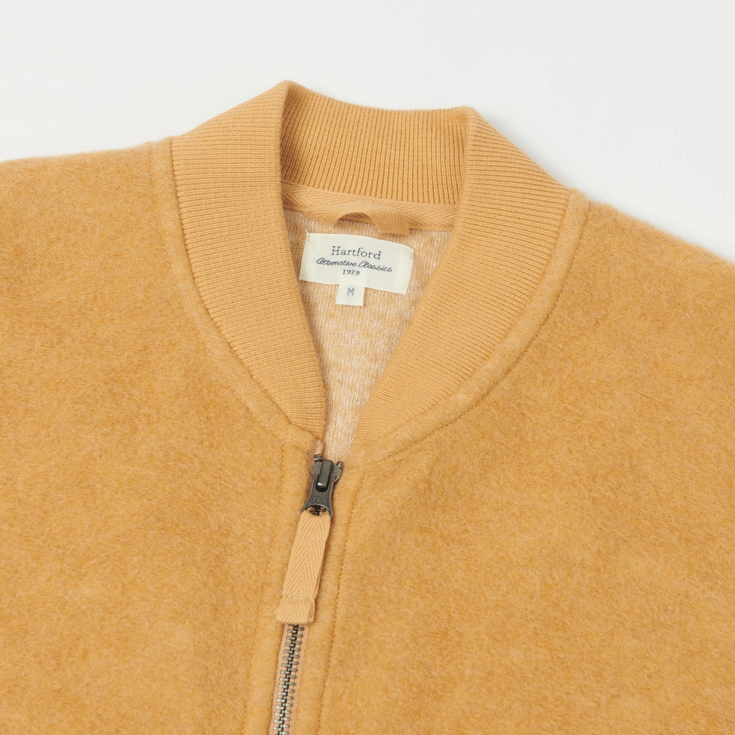 Hartford Knitted Wool Vest - Mustard