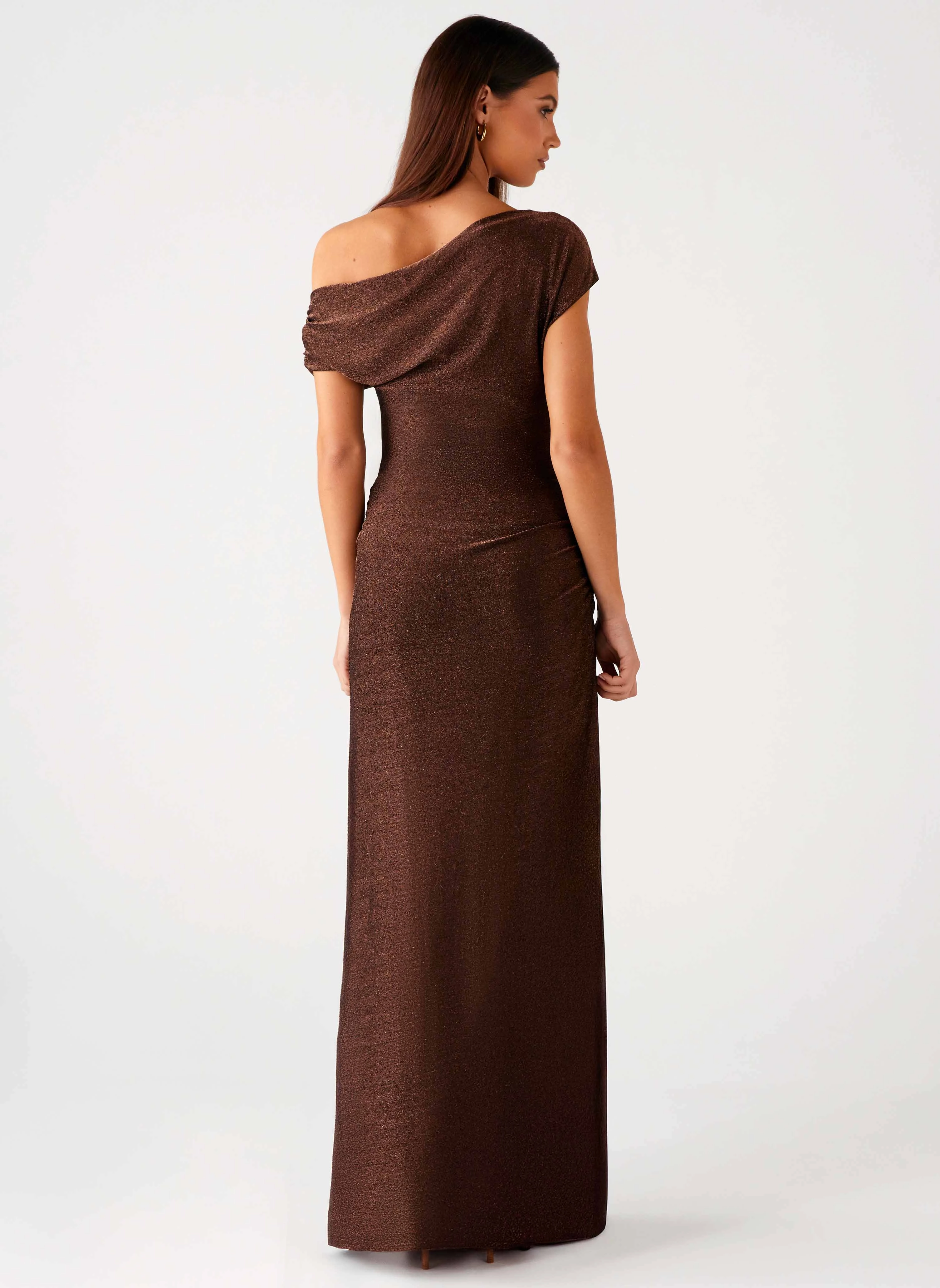 Harvest Moon Maxi Dress - Chocolate Comfortable travel dress Perfectly Styled