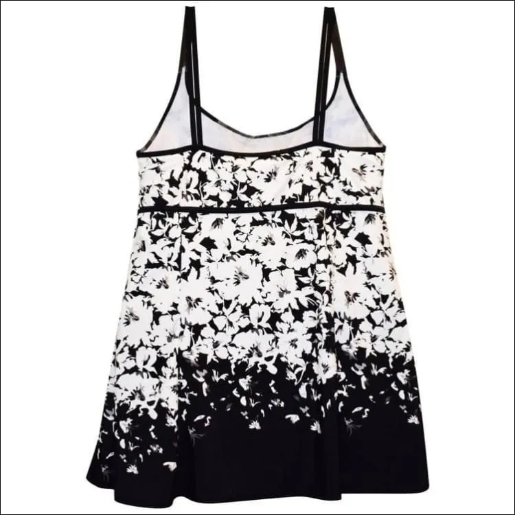 Heat Women’s Plus Size Scoop Swimdress Swimsuit 18W 20W 22W 24W