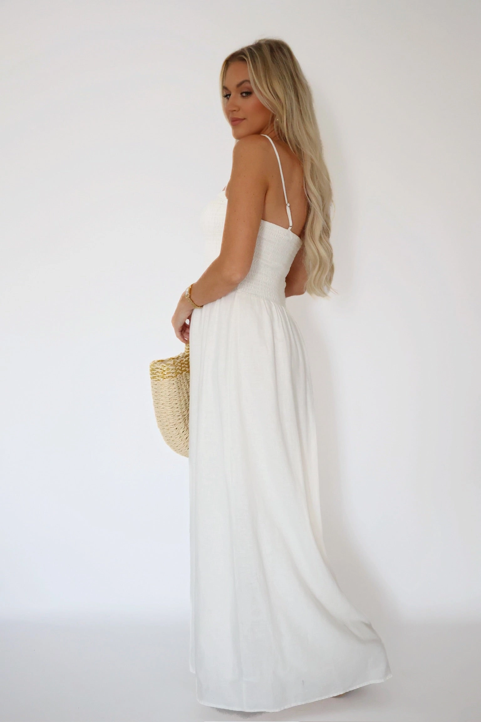 Minimalist Design Bayside Linen Maxi