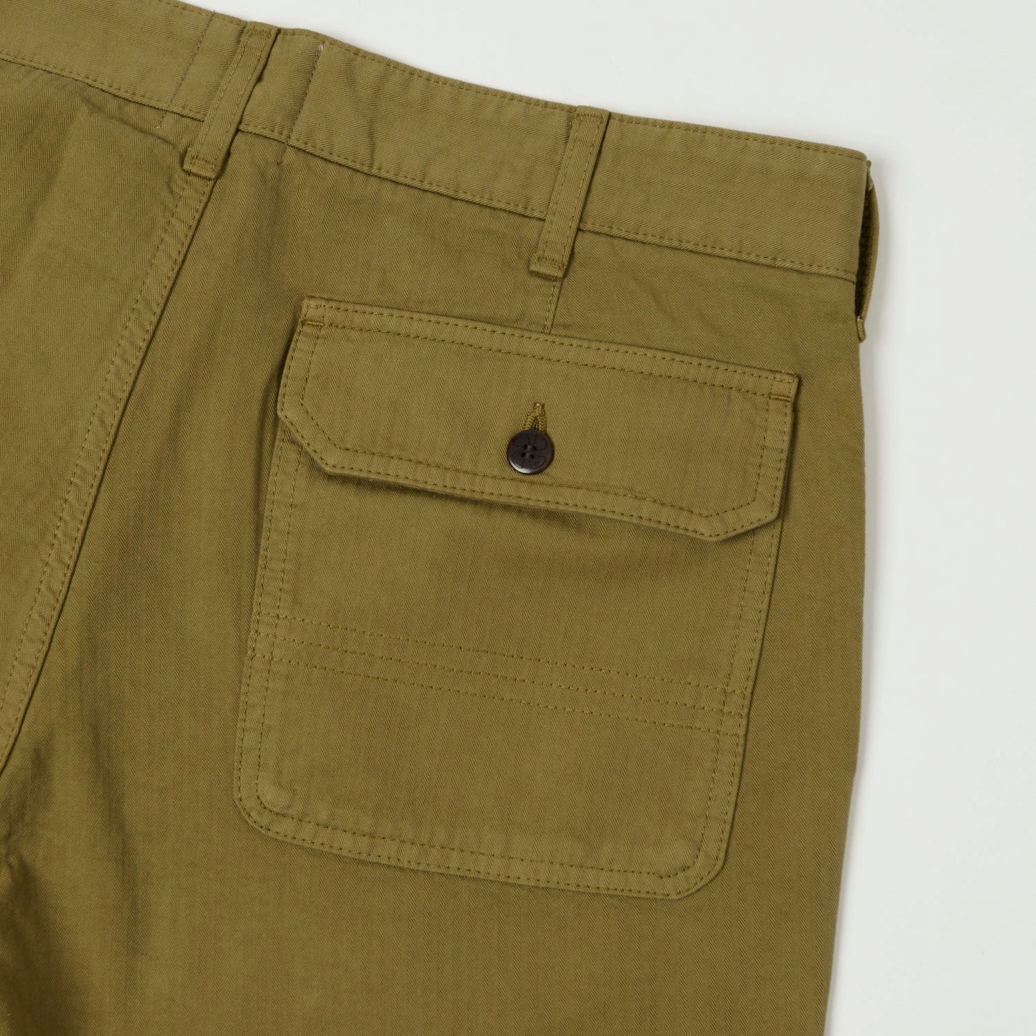 Heimat 'Journey' Herringbone Twill Chinos - Desert