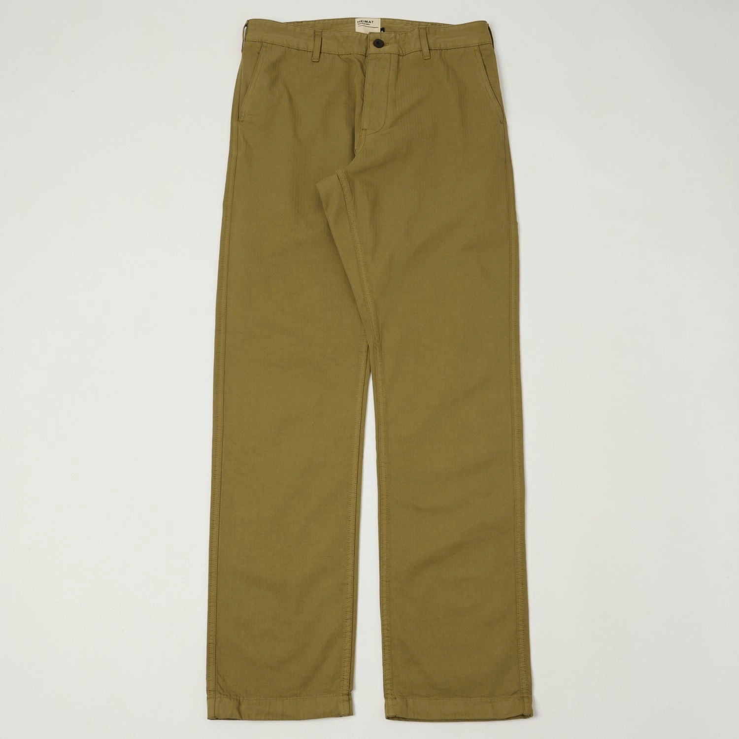 Heimat 'Journey' Herringbone Twill Chinos - Desert