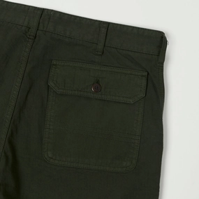 Heimat 'Journey' Herringbone Twill Chinos - Military Green Heimat 'Journey' Herringbone Twill Chinos - Military Green
