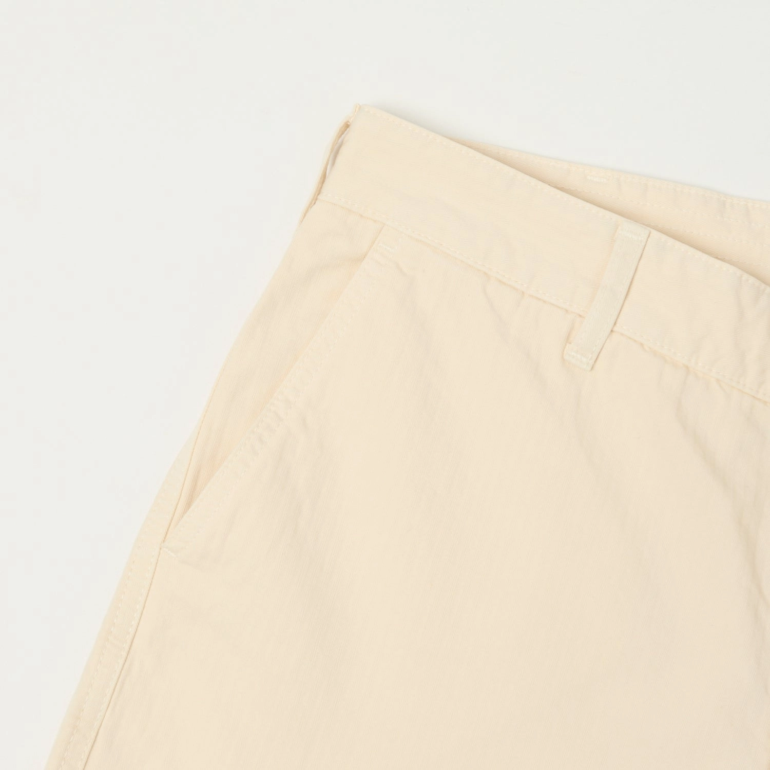 Heimat 'Journey' Herringbone Twill Chinos - Seashell