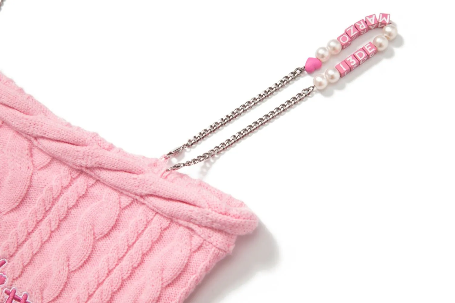 Hello Kitty Knitted Camisole in Pink
