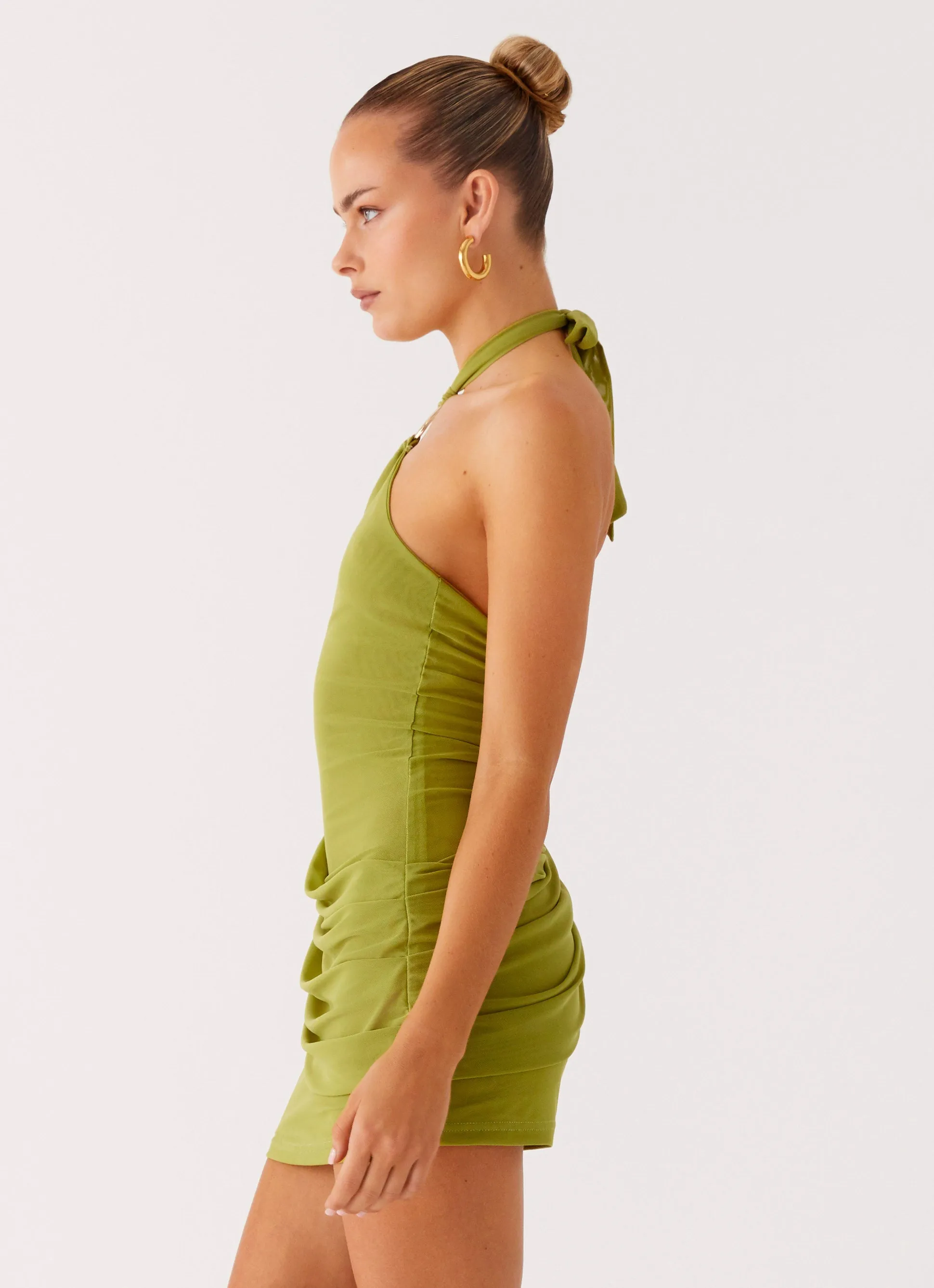 Henrietta Mini Dress - Citrus Gender Neutral Teen Fashion