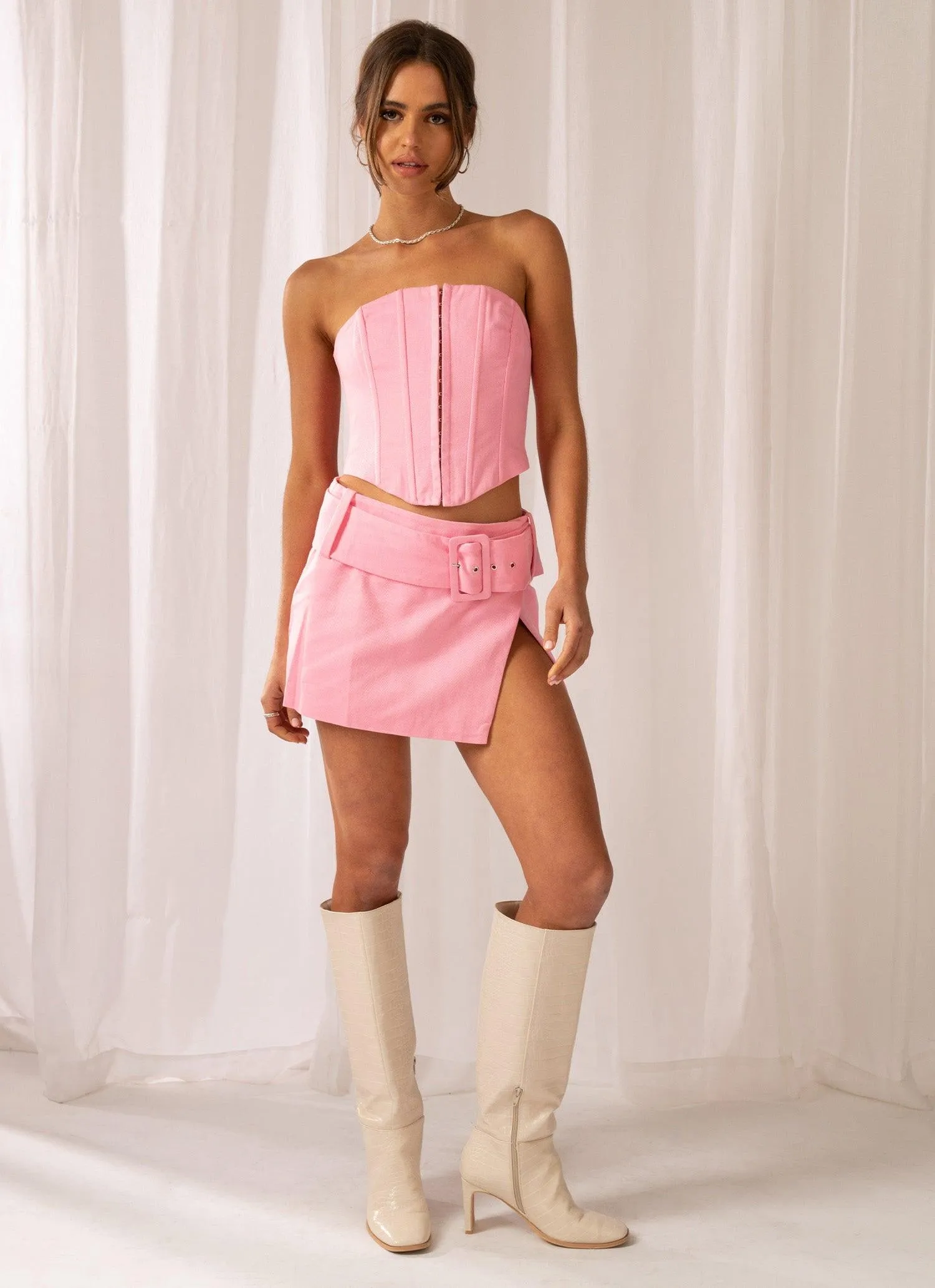 Fay Mini Skirt - Blossom Sophisticated Mood Fashion Pulse