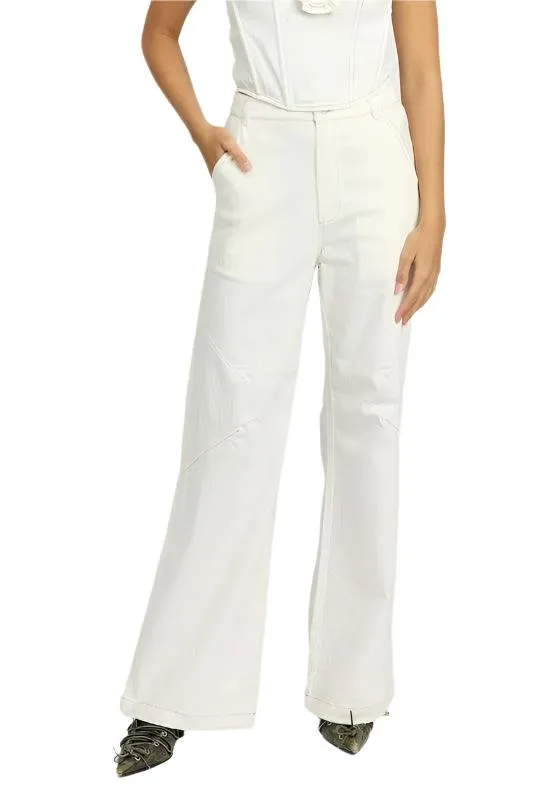 High Waisted Wide Leg Pants