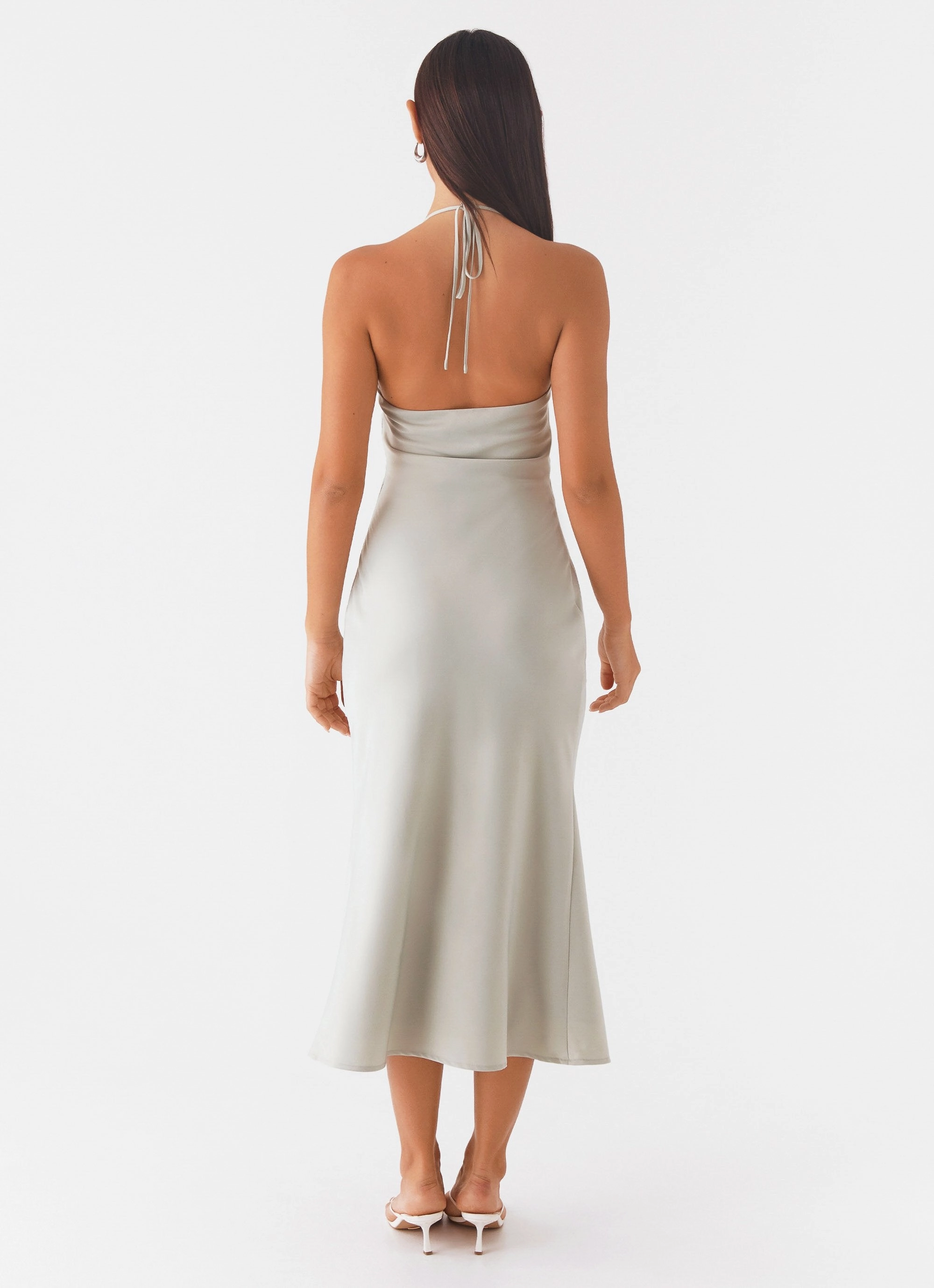Calm Movement Outfit Boost High Note Midi Dress - Sage