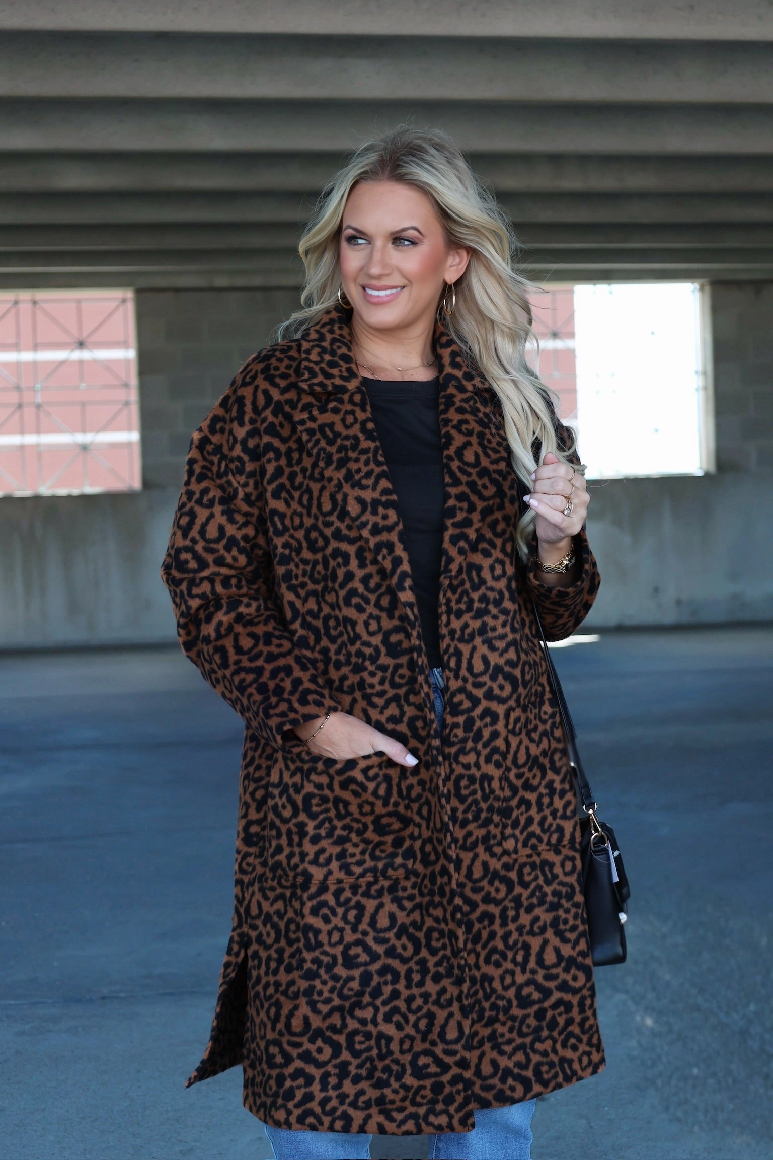 Animal Instinct Leopard Coat Hydrophobic Threadwork