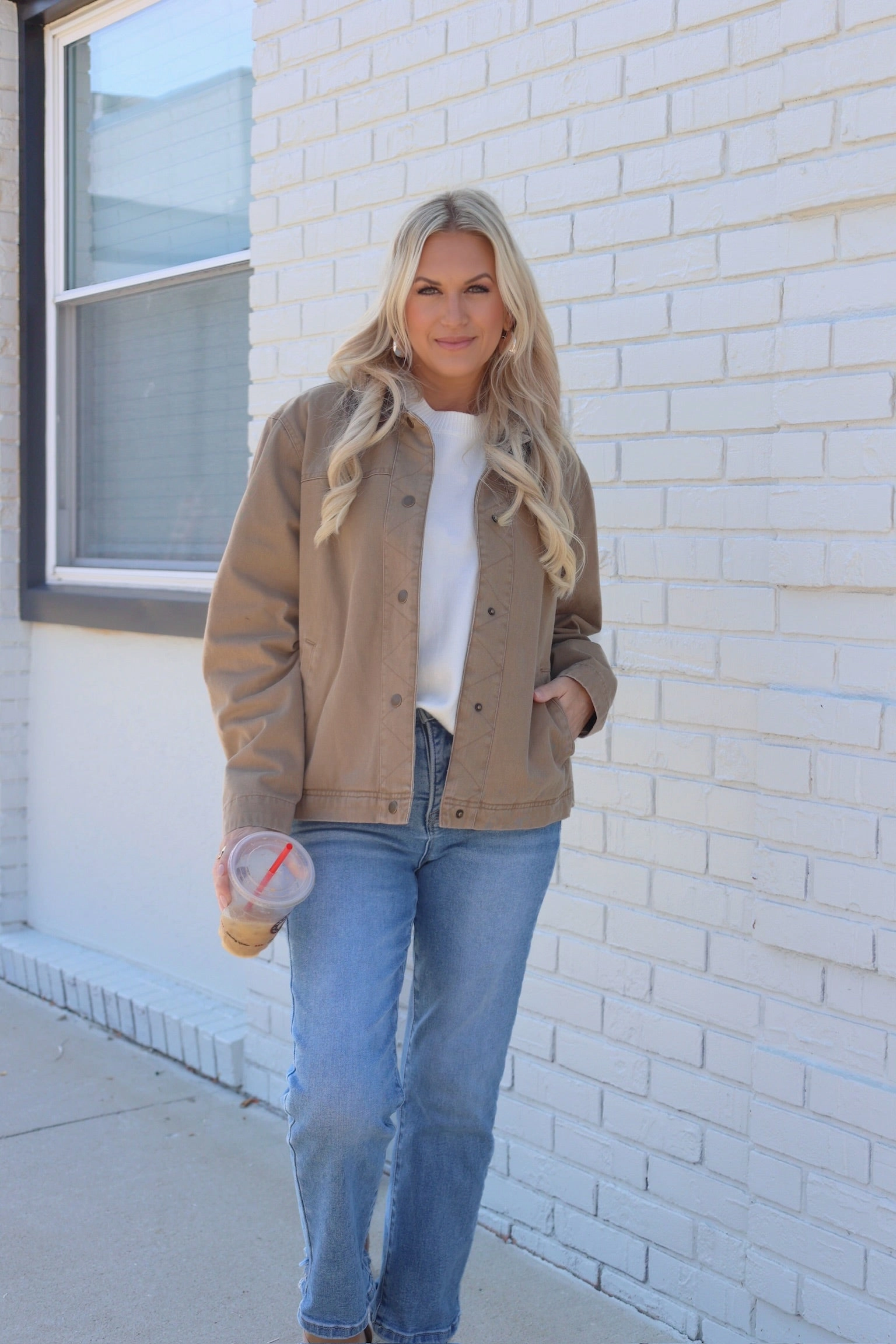 Codi Barn Jacket Simple Cut Summer Style