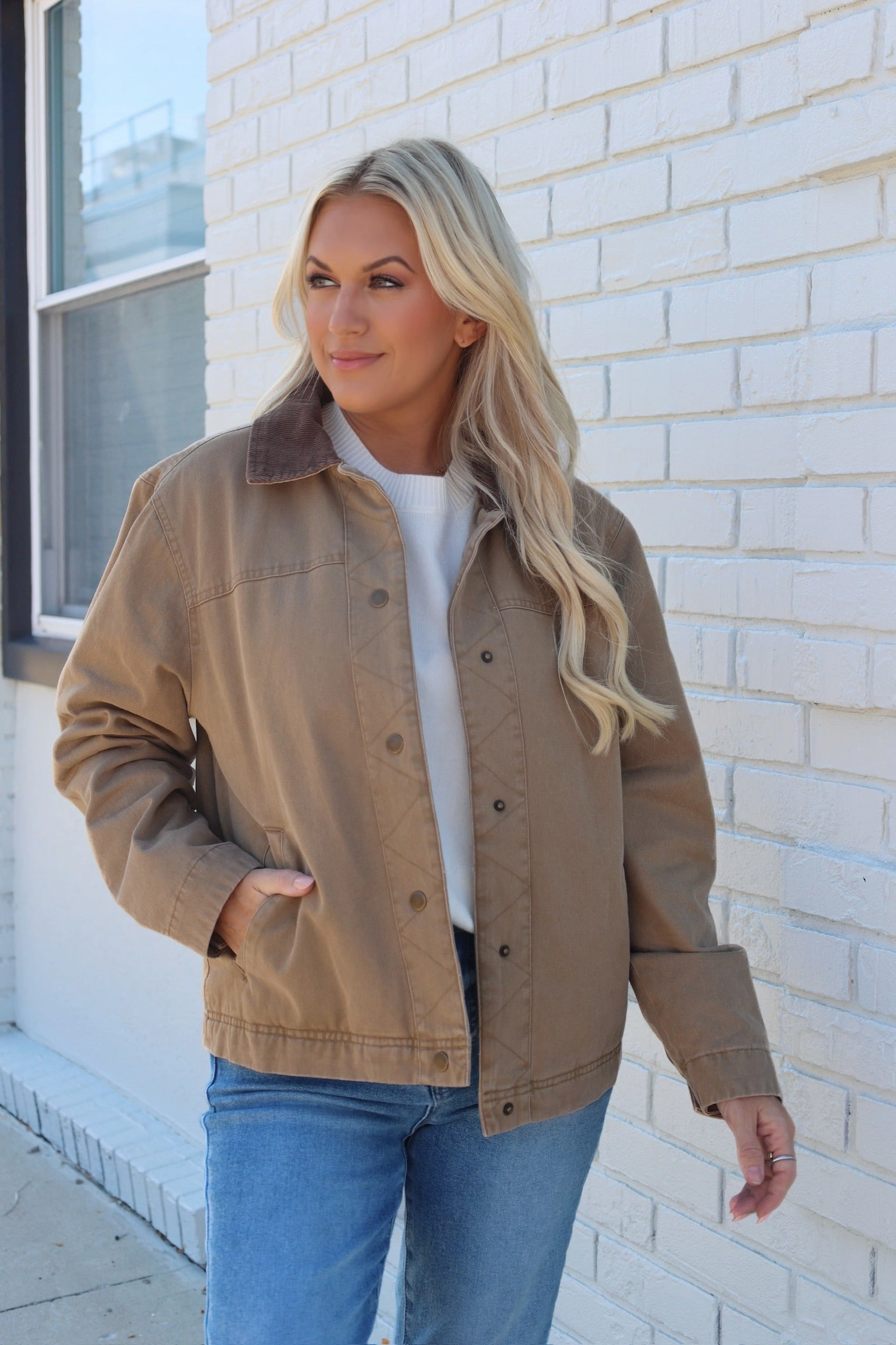 Airflow Mesh Panel Stylish T-shirt Codi Barn Jacket