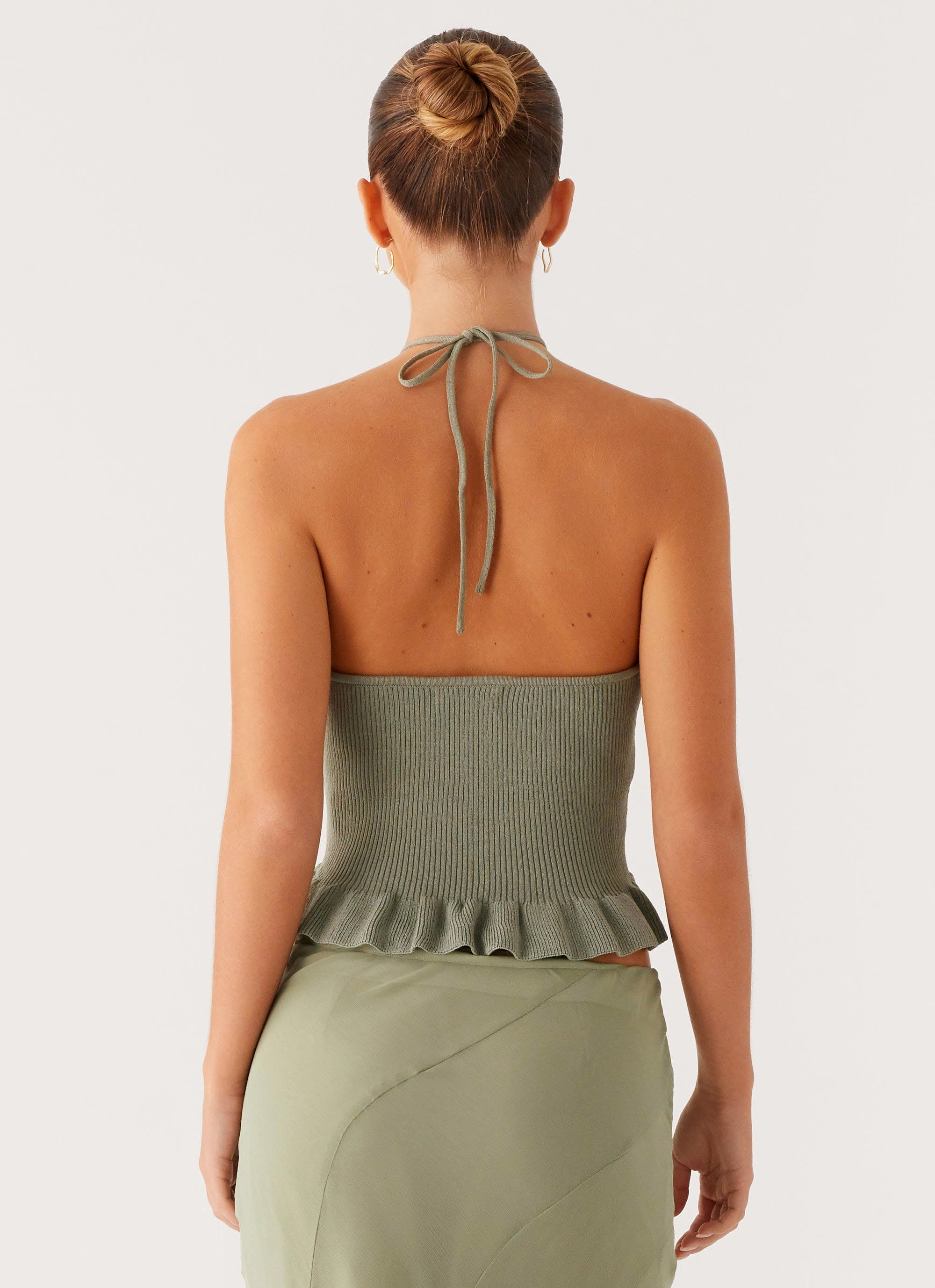 FrictionResistantEdges Idola Knit Top - Sage