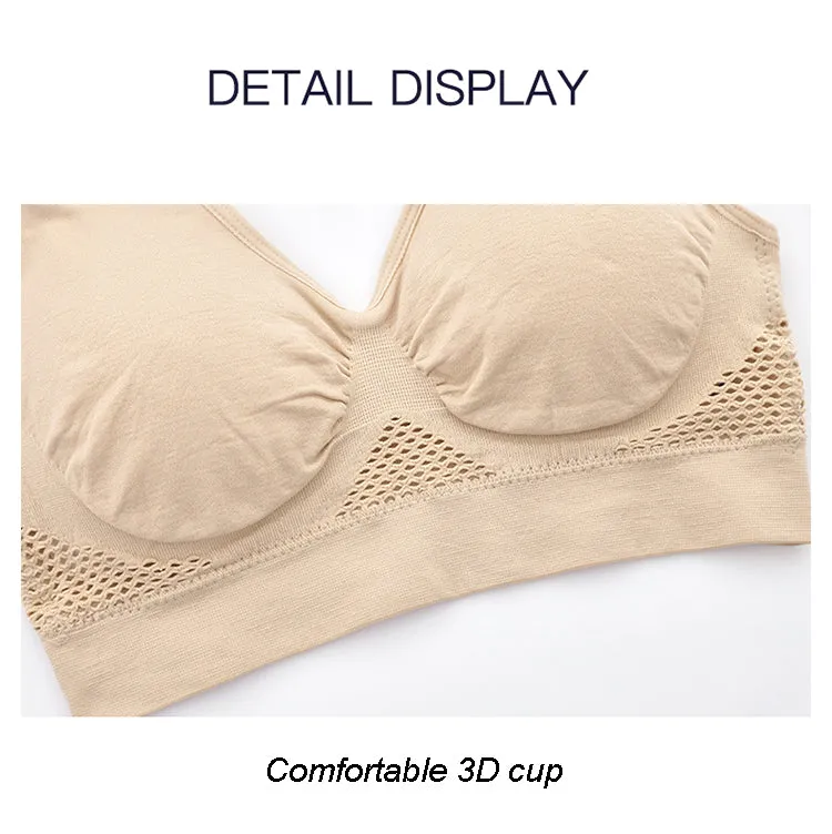 Hollow Out Padded Sports Bra