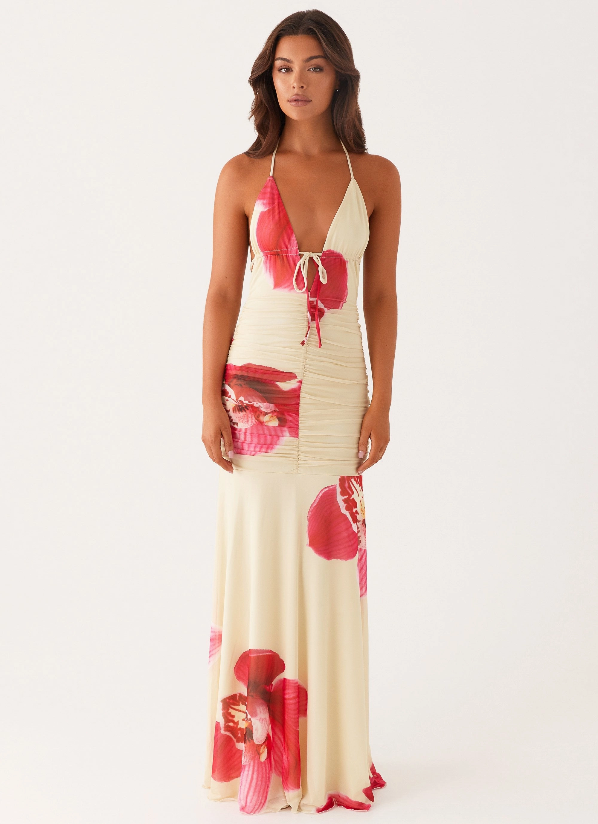 Hollywood Maxi Dress - Orchid Yellow Easy Layering