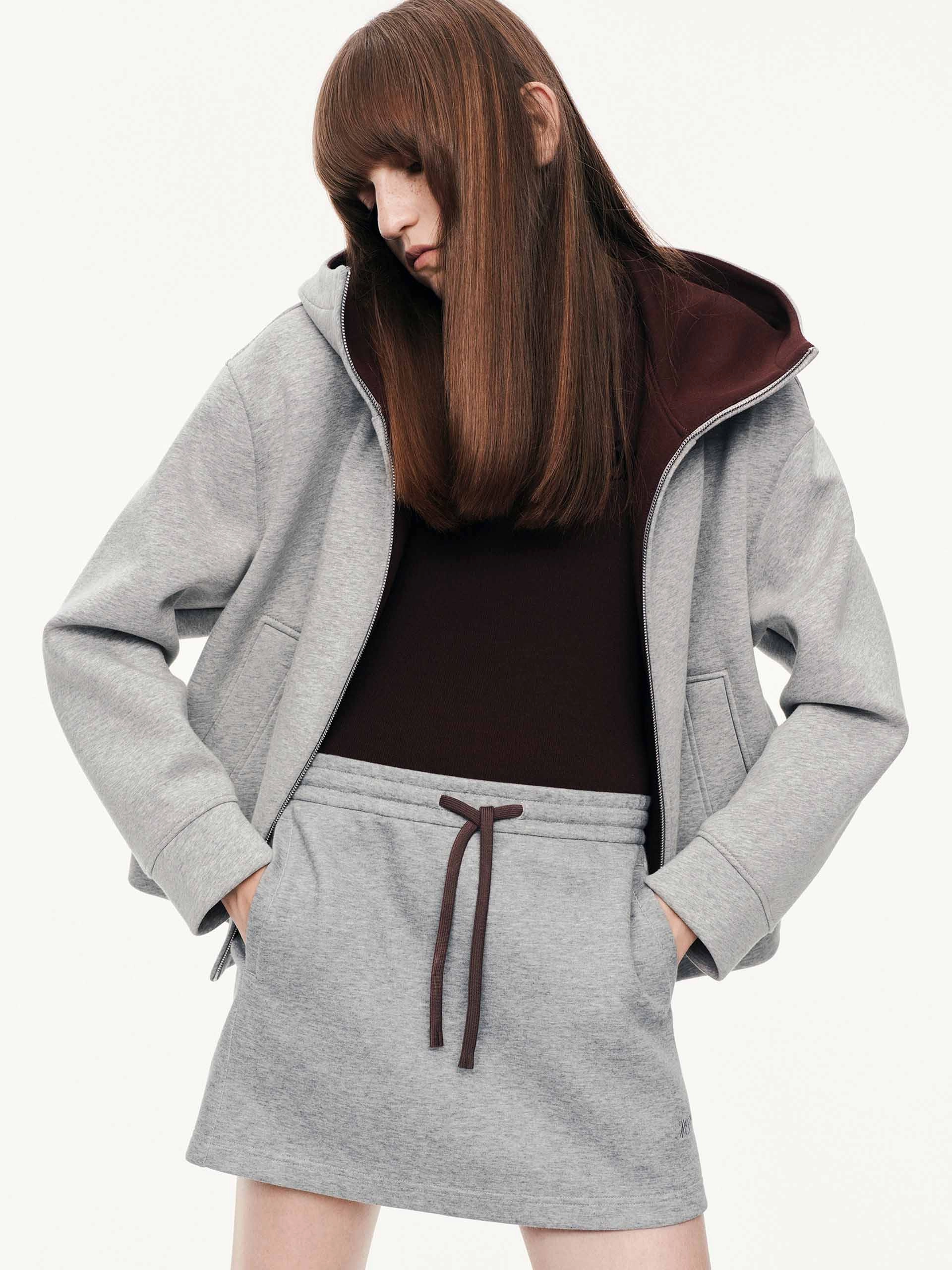 Hooded Zipper Jacket