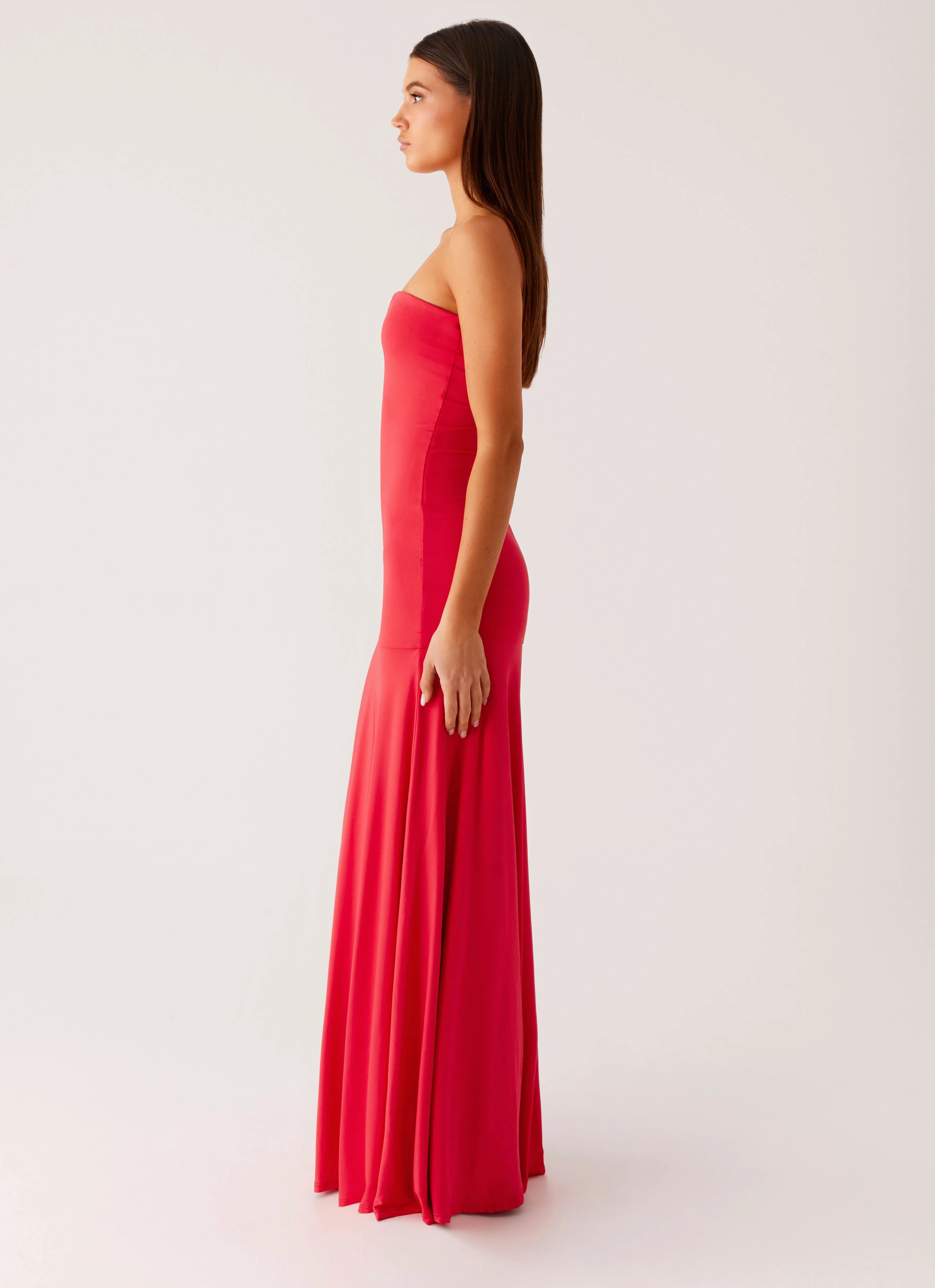 Light Rhythm Hurts Like Hell Maxi Dress - Pink