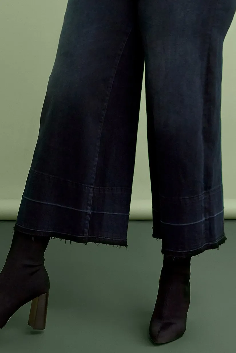 ICN PLUS - WIDE LEG | BLACK SKY