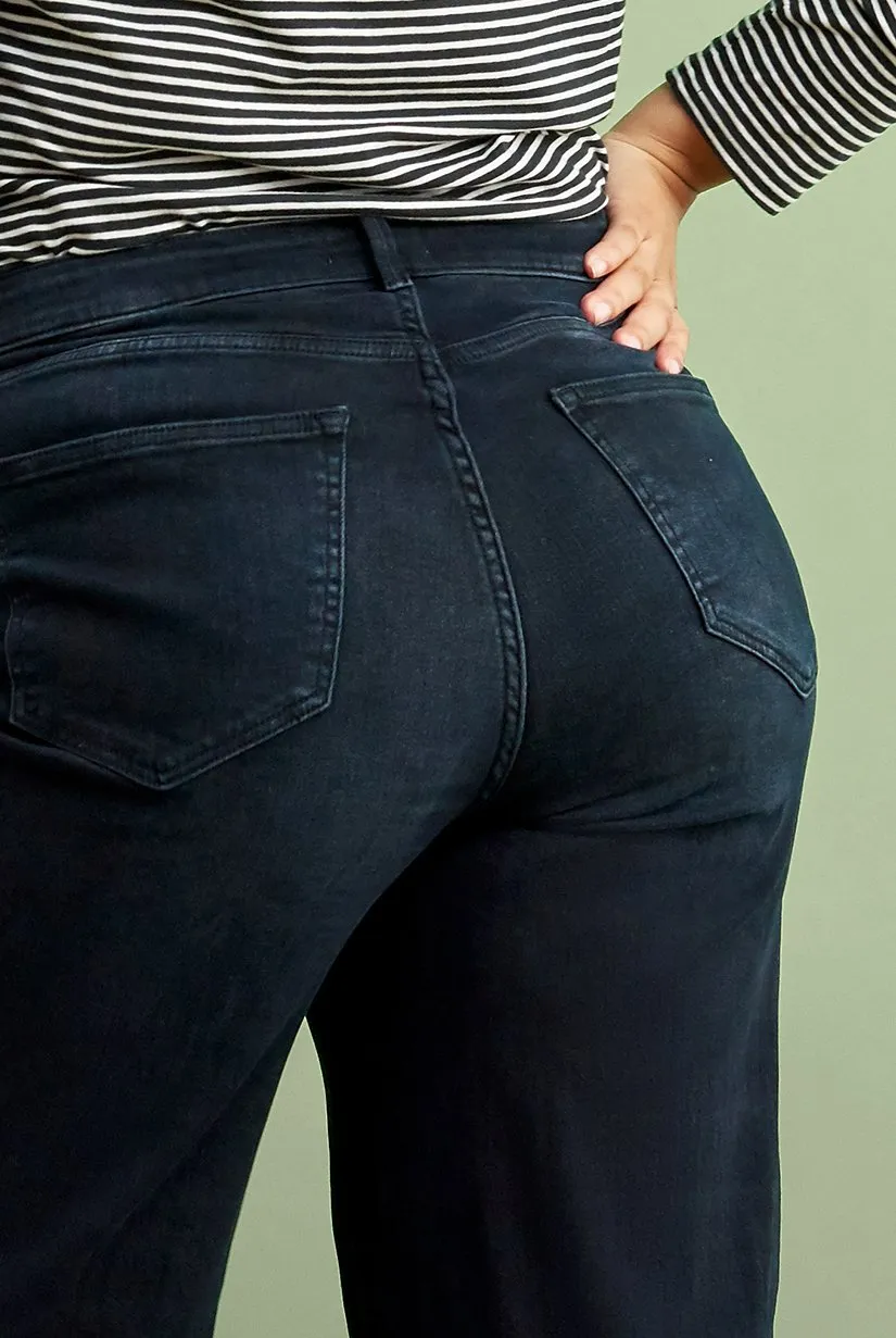 ICN PLUS - WIDE LEG | BLACK SKY