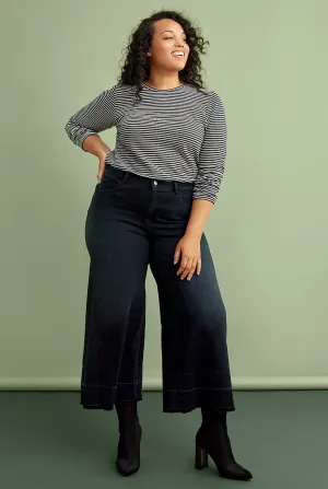 ICN PLUS - WIDE LEG | BLACK SKY
