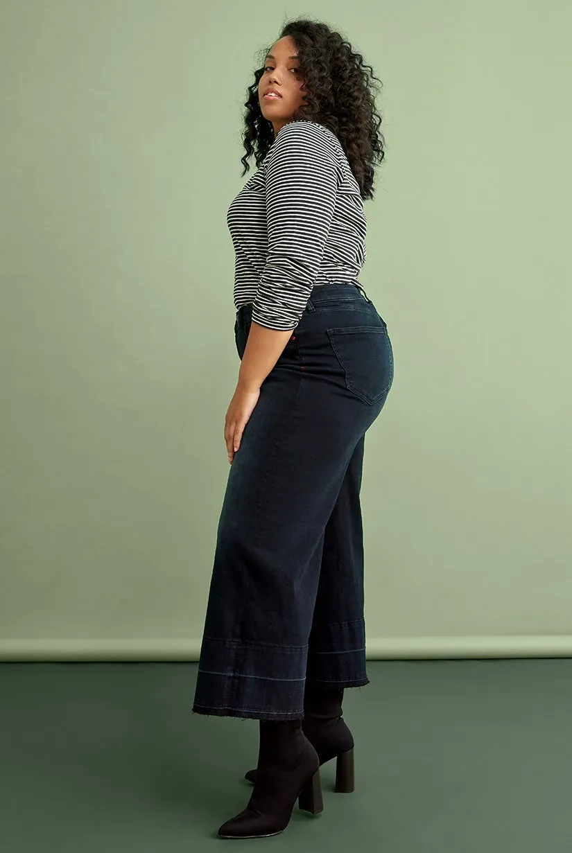 ICN PLUS - WIDE LEG | BLACK SKY