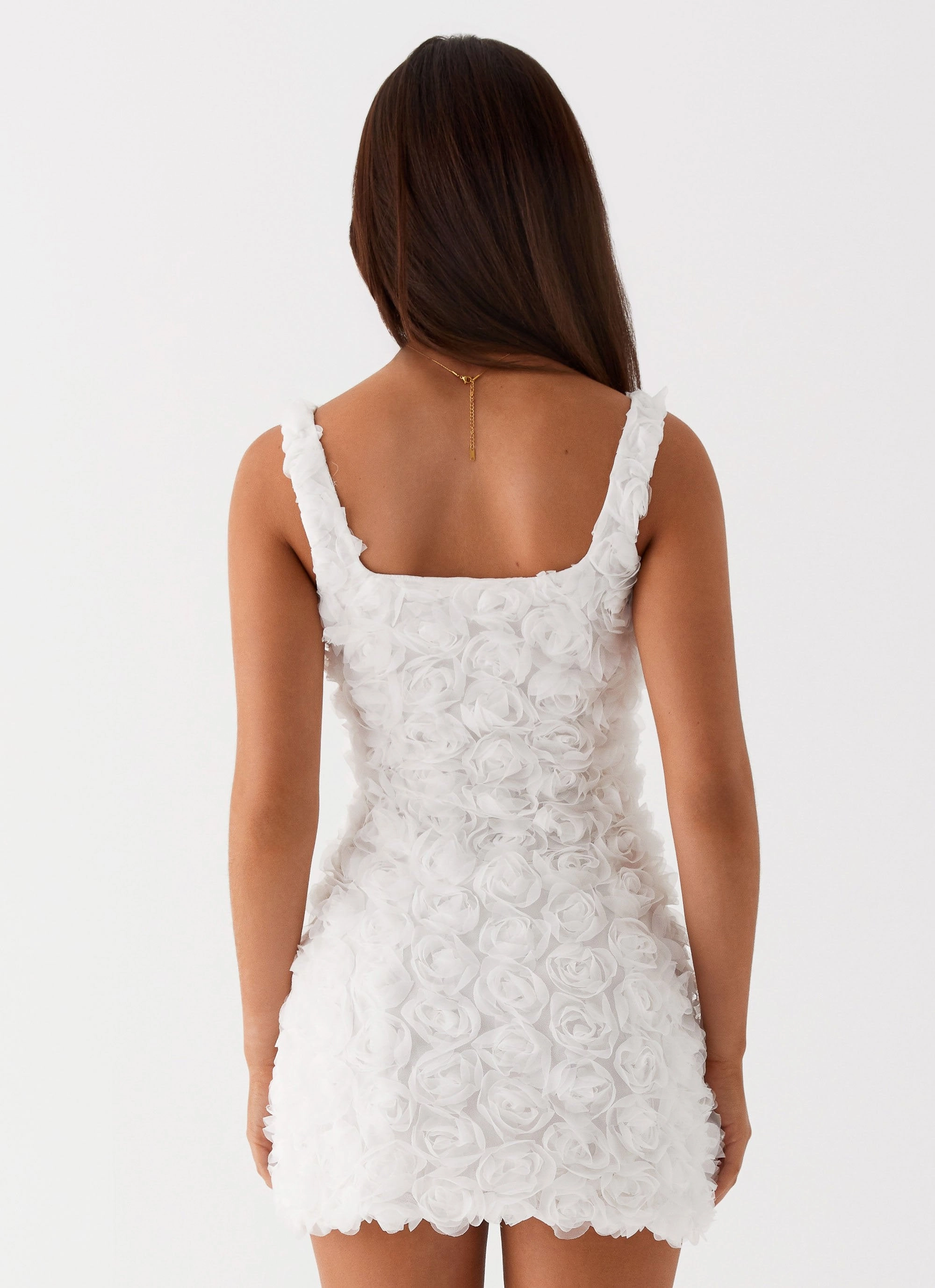 Valentina Mini Dress - White Fashion Forward