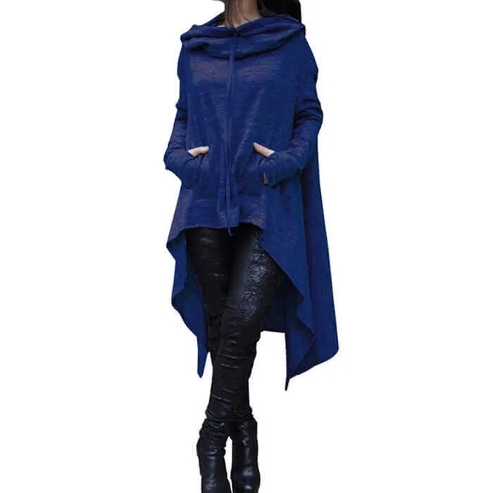 Irregular Loose Hoodies for Women