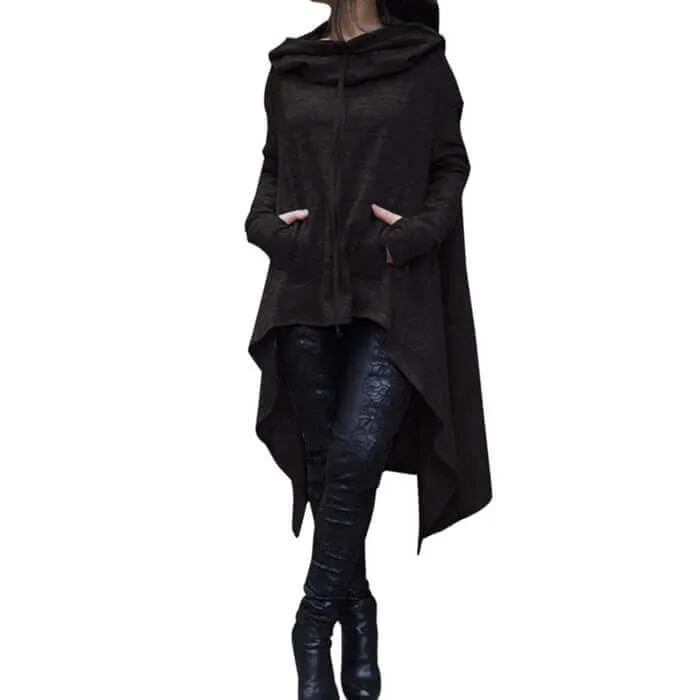 Irregular Loose Hoodies for Women