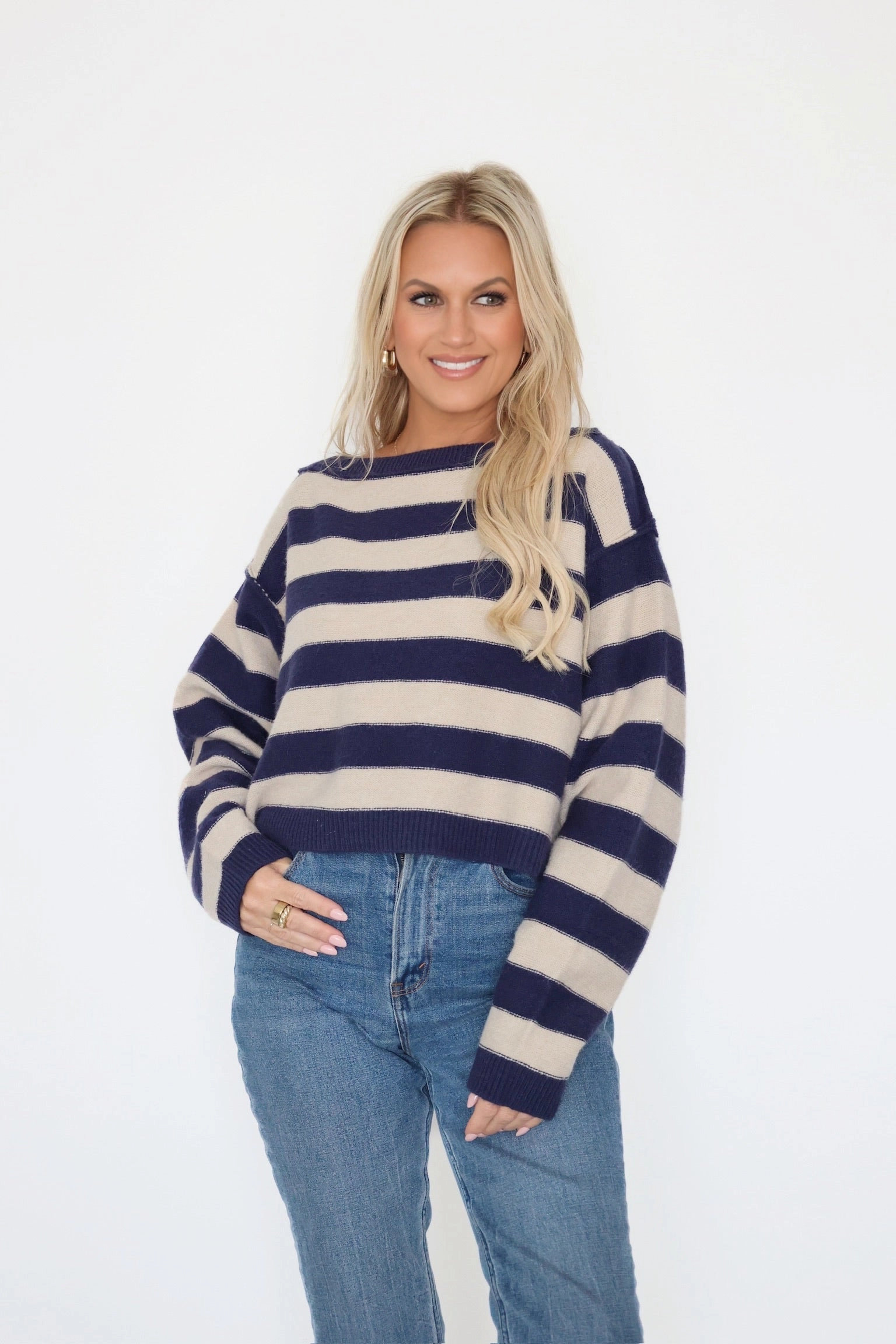 UV protection layer Janna Stripe Sweater