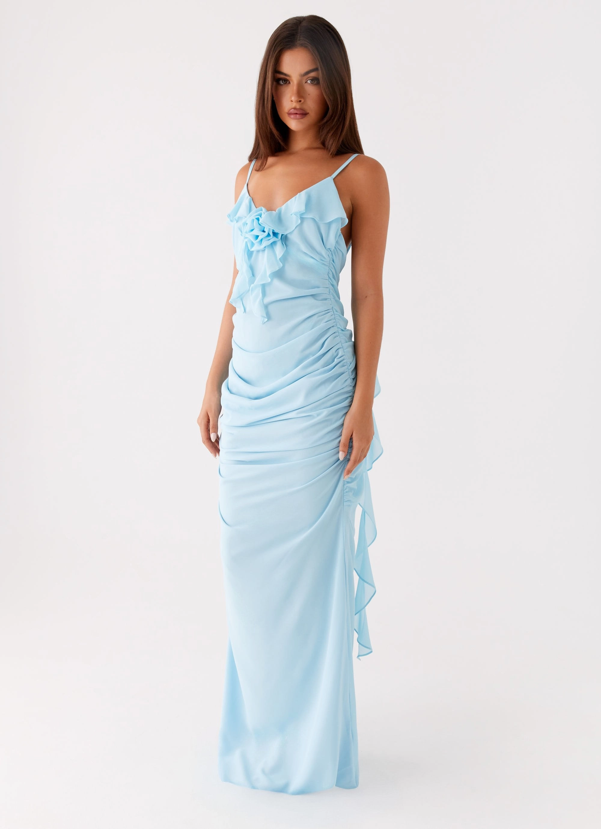 Trendy midi dress Jasmina Maxi Dress - Blue