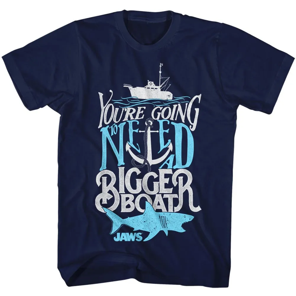 Jaws Typography Men's T-Shirt