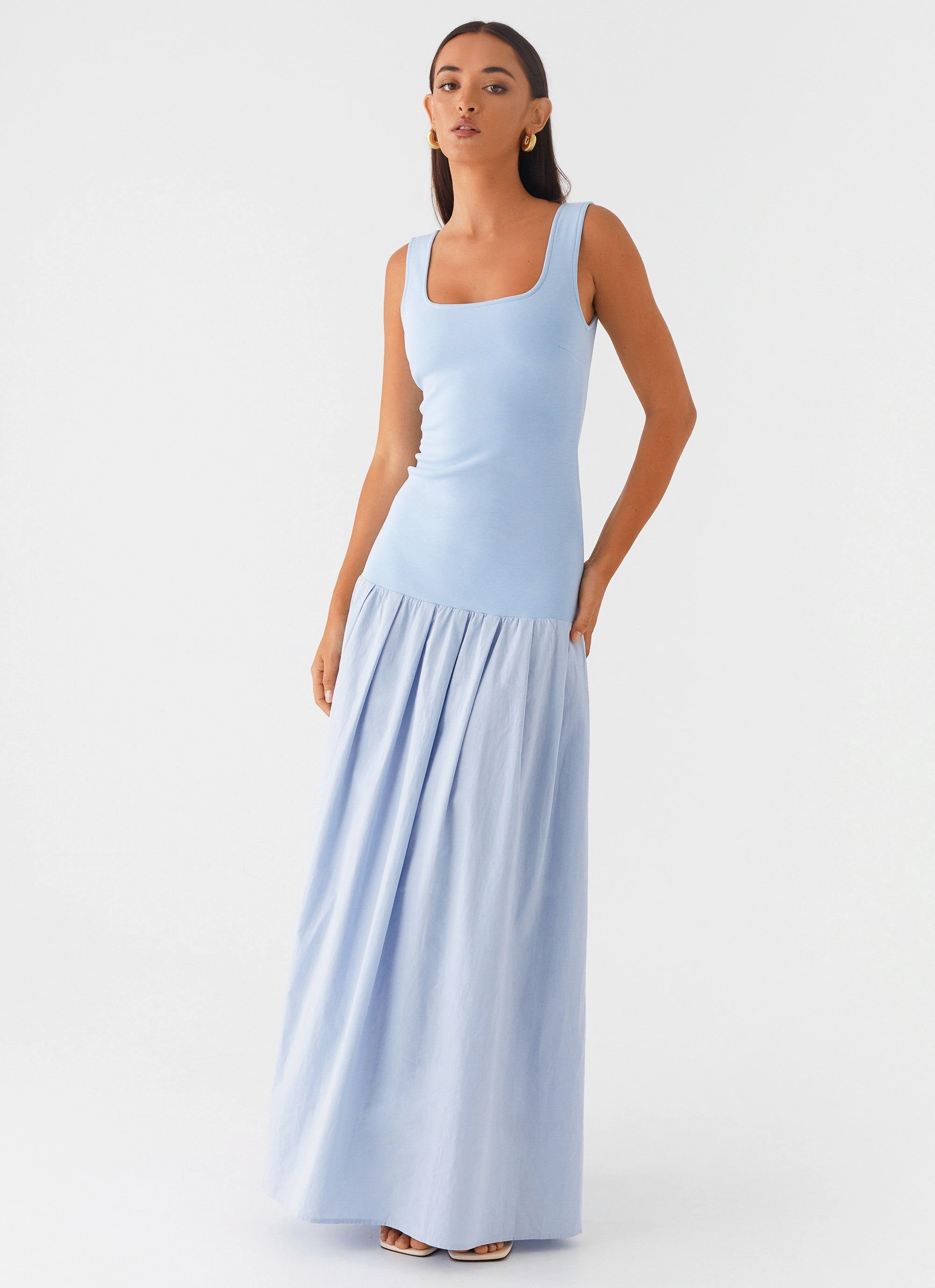 Stylish Layer Jaxon Maxi Dress - Blue
