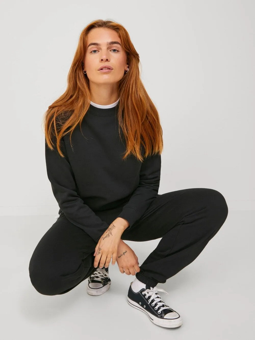 JJXX ABBIE sweatshirt, black