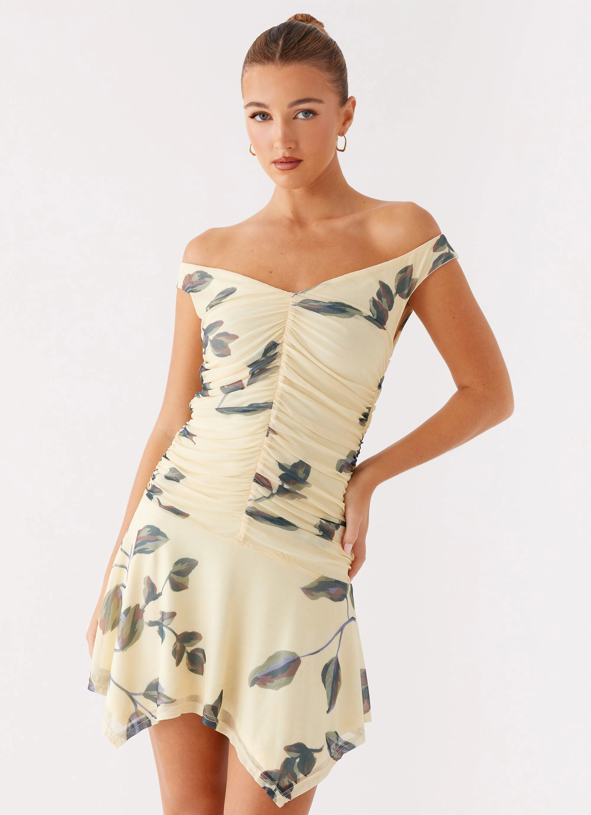 Josette Mini Dress - Buttercream Bliss Versatile Style