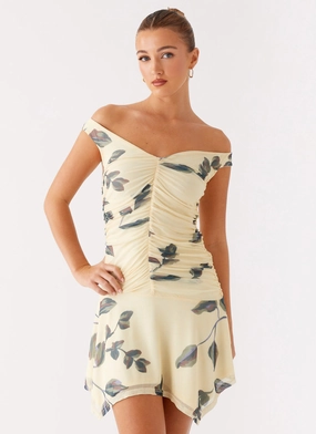 Josette Mini Dress - Buttercream Bliss Weekend Ready Birthday-Celebration Josette Mini Dress - Buttercream Bliss