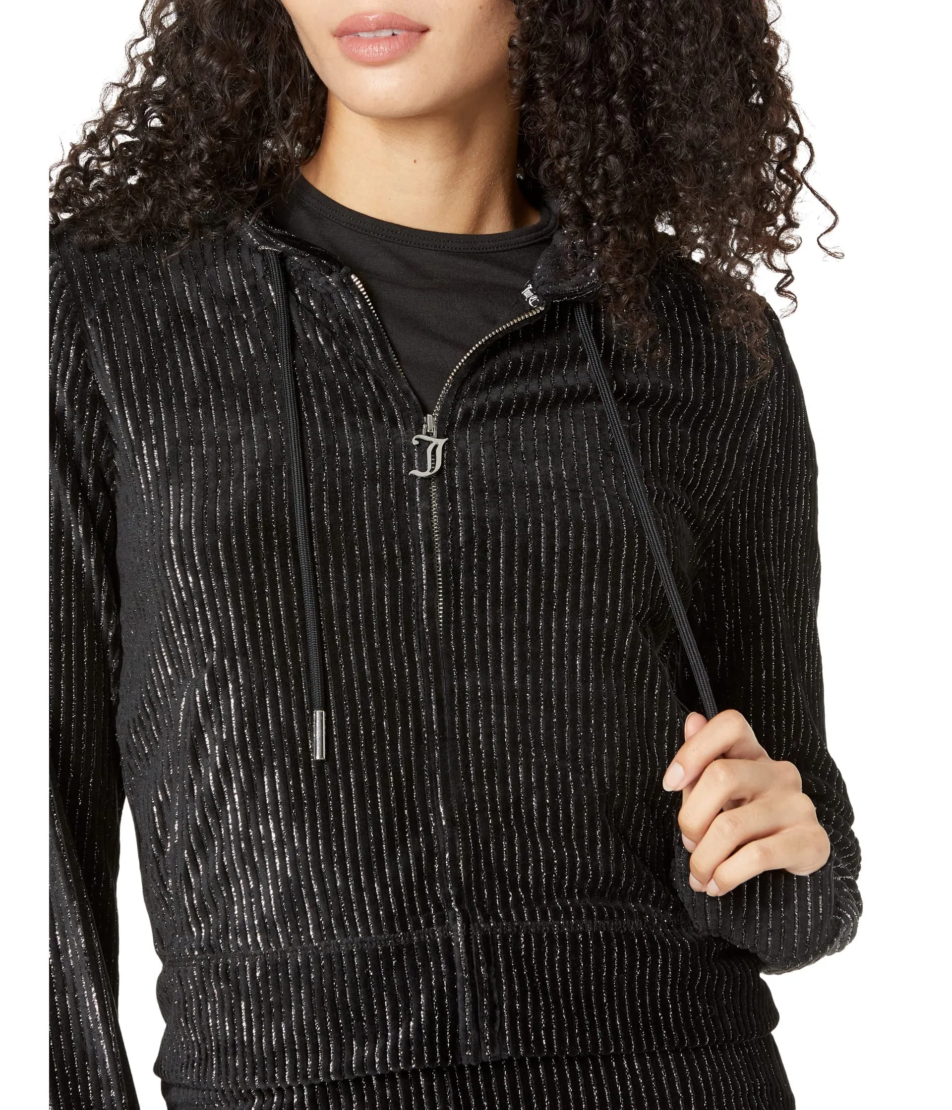 Juicy Couture, Wale Velor Track Hoodie
