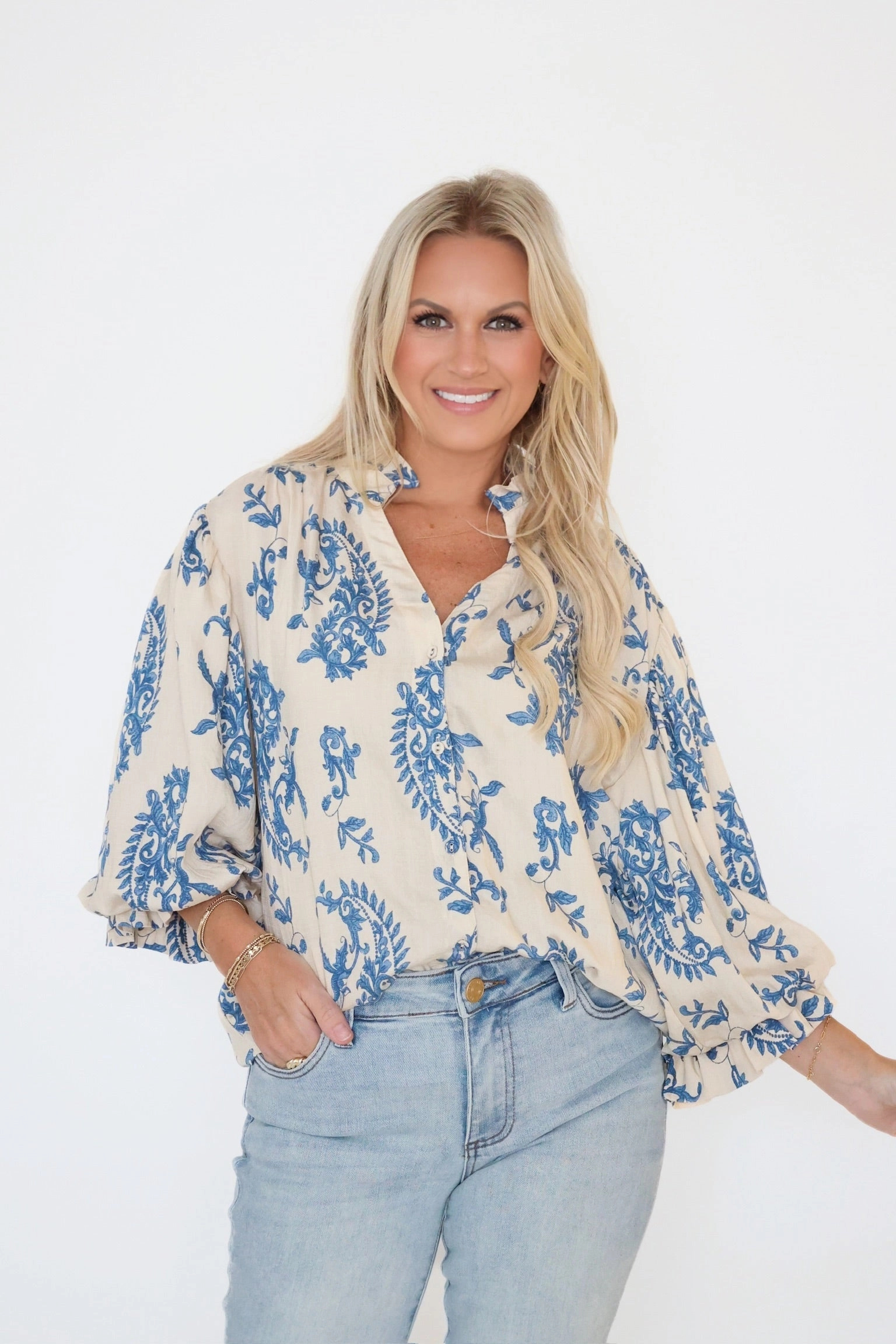 Durable Reinforced Elbow Patches Julep Blouse