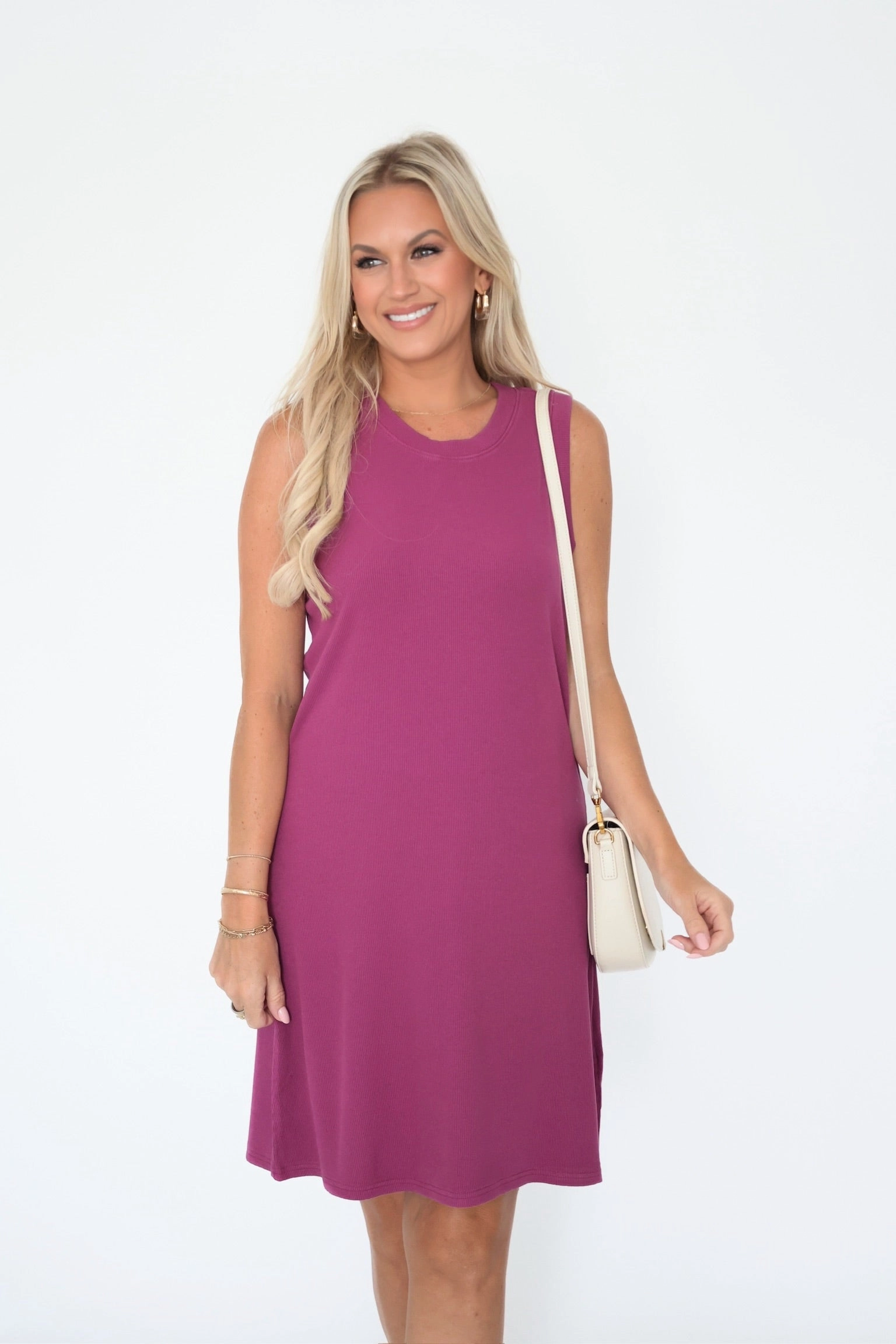 Justine Dress - Orchid OrganicCotton Seamless construction