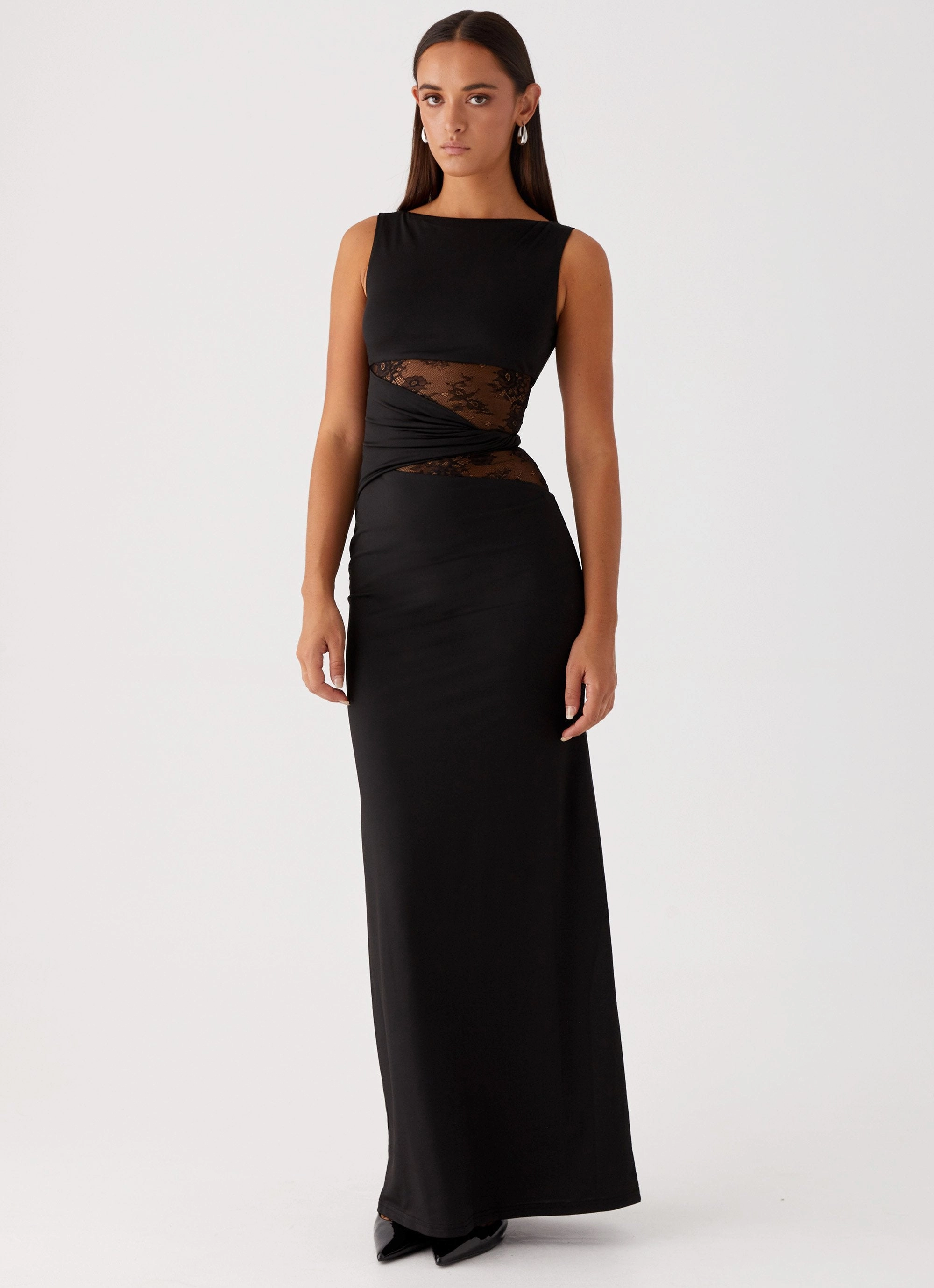 Karma Maxi Dress - Black Refined Style