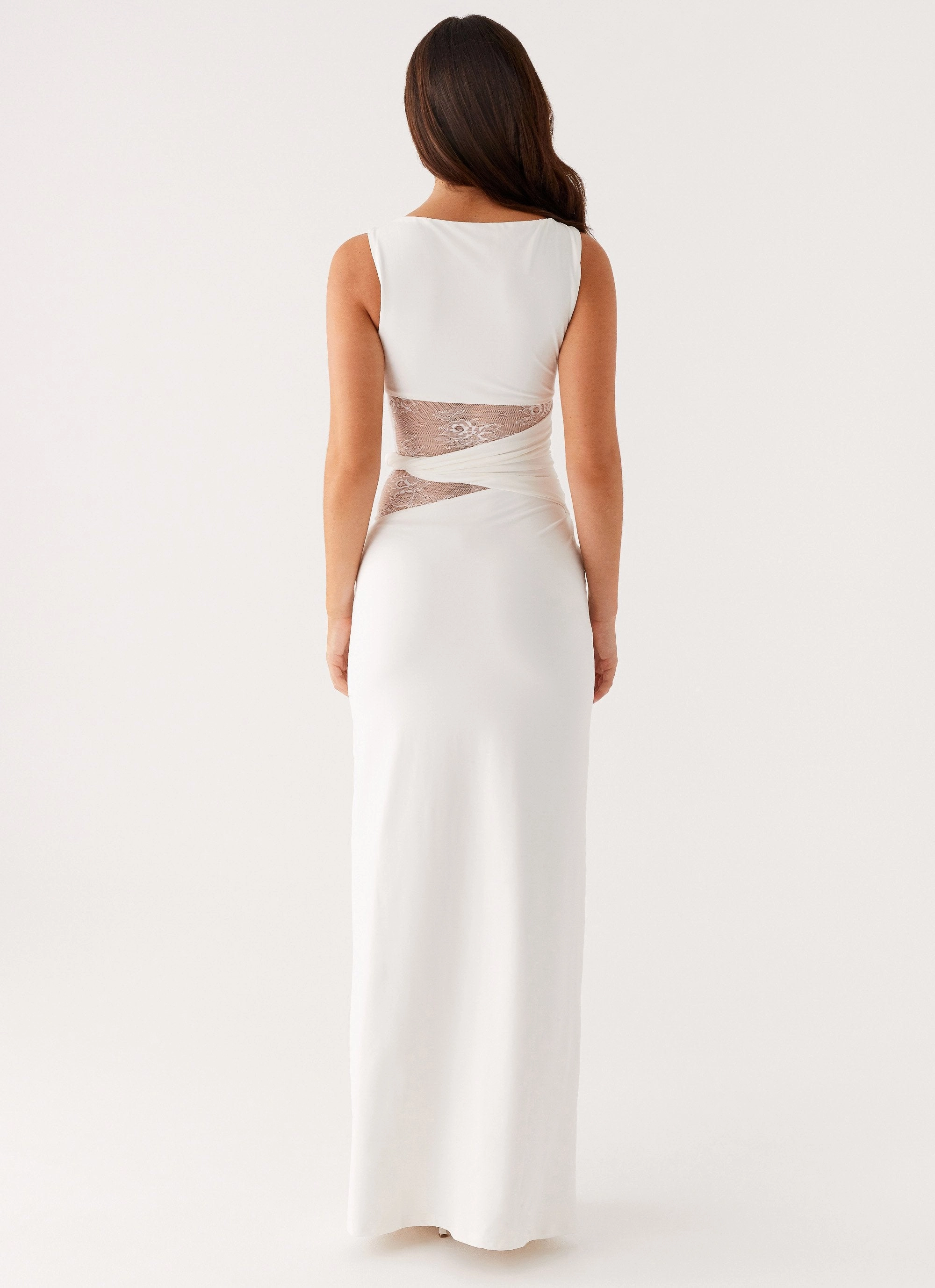 Karma Maxi Dress - White Outfit Boost