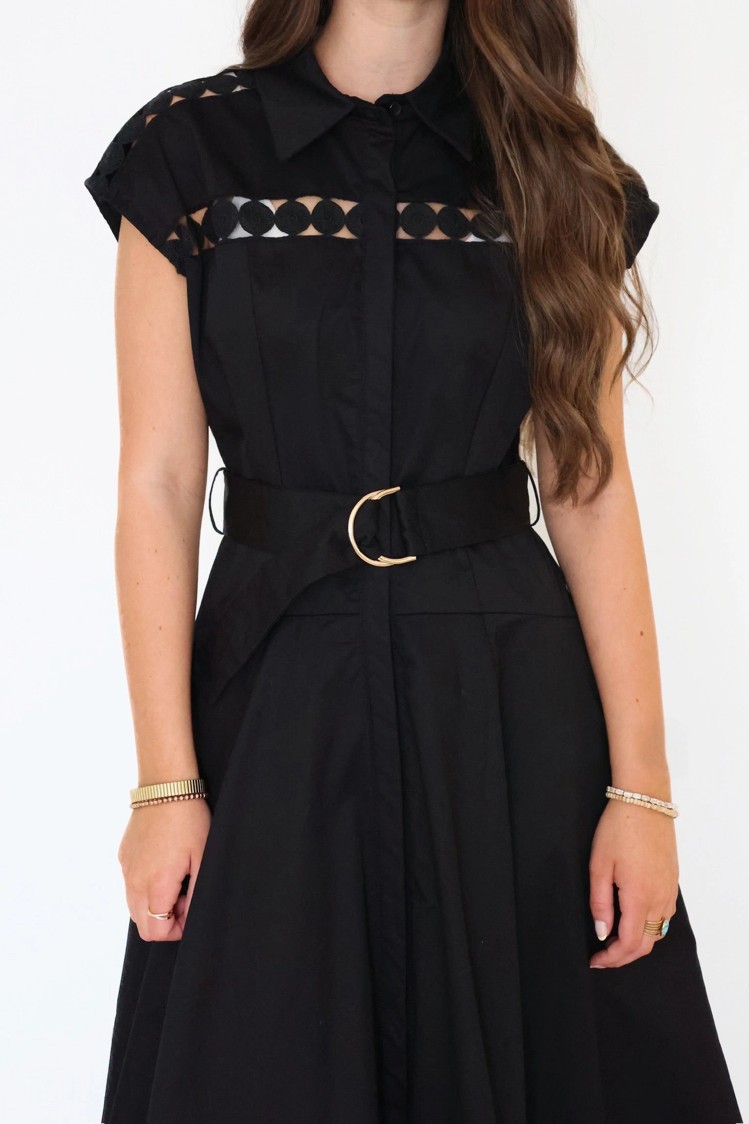 Weighted Hem Katherine Dress
