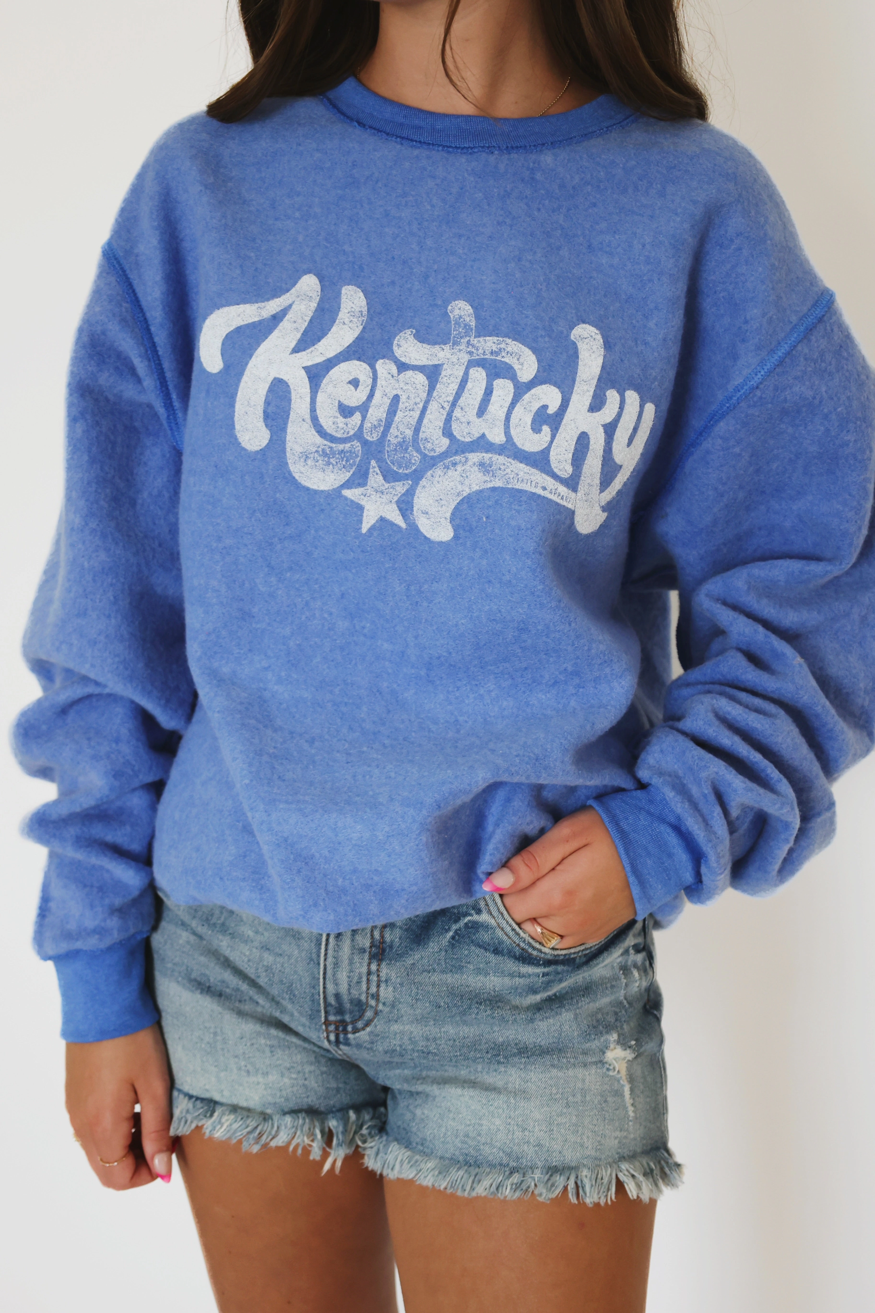 Casual Tank Quick Access Pockets Kentucky 70's Sweatshirt