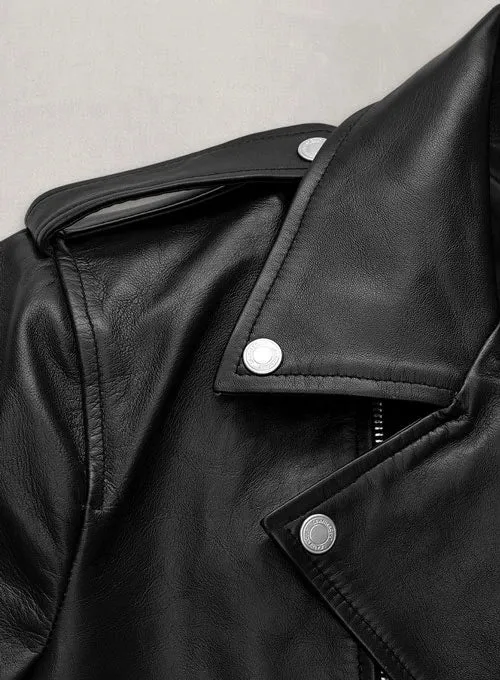 Kevin Hart Black Leather Jacket